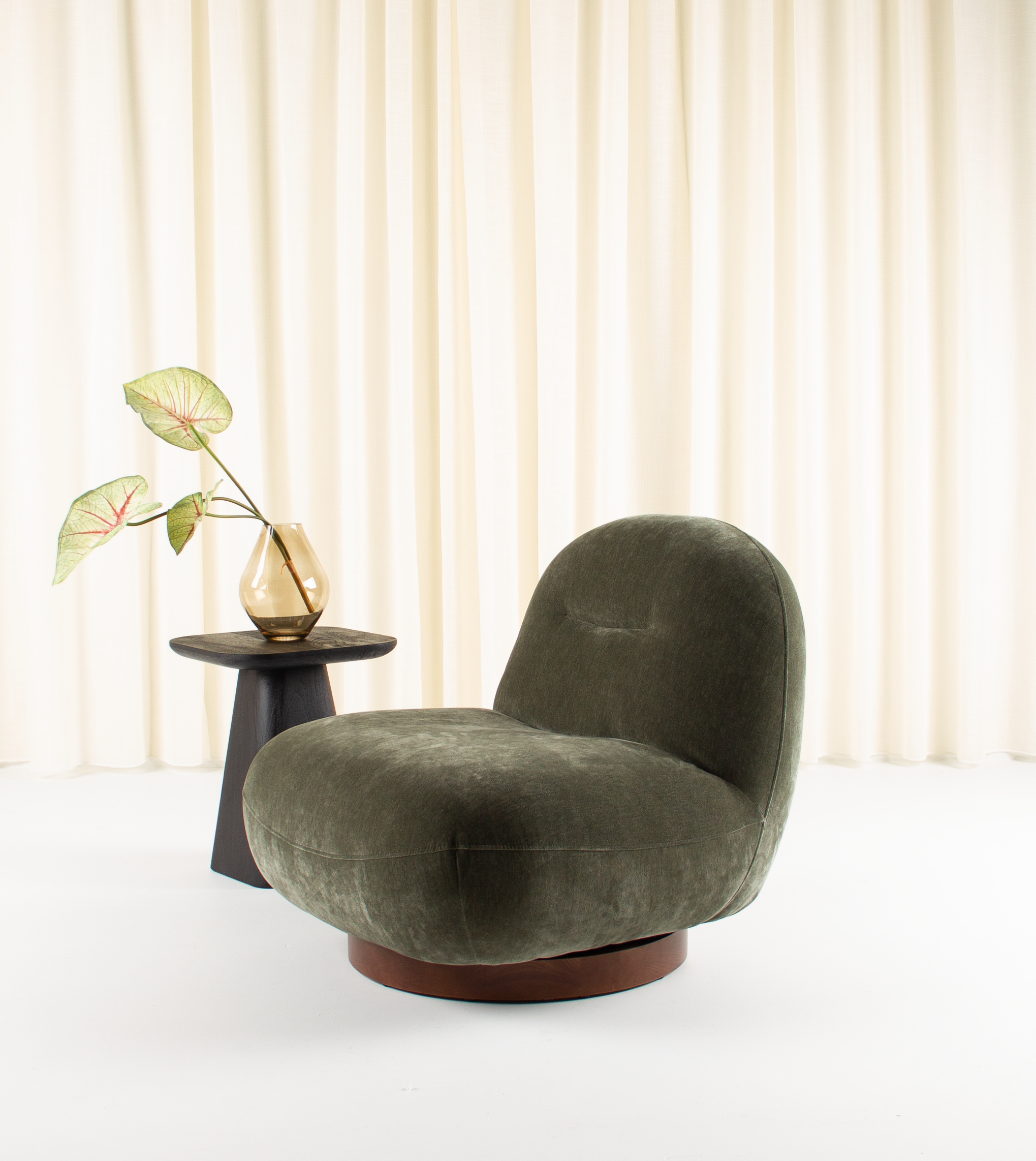 Draaifauteuil - forest green 