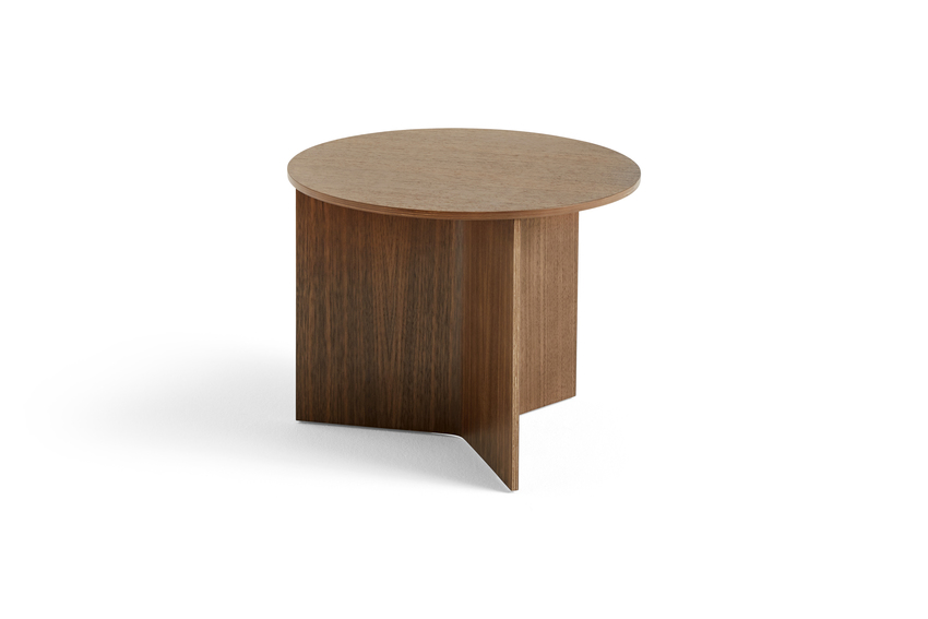 Bijzettafel Slit Table Wood - walnut