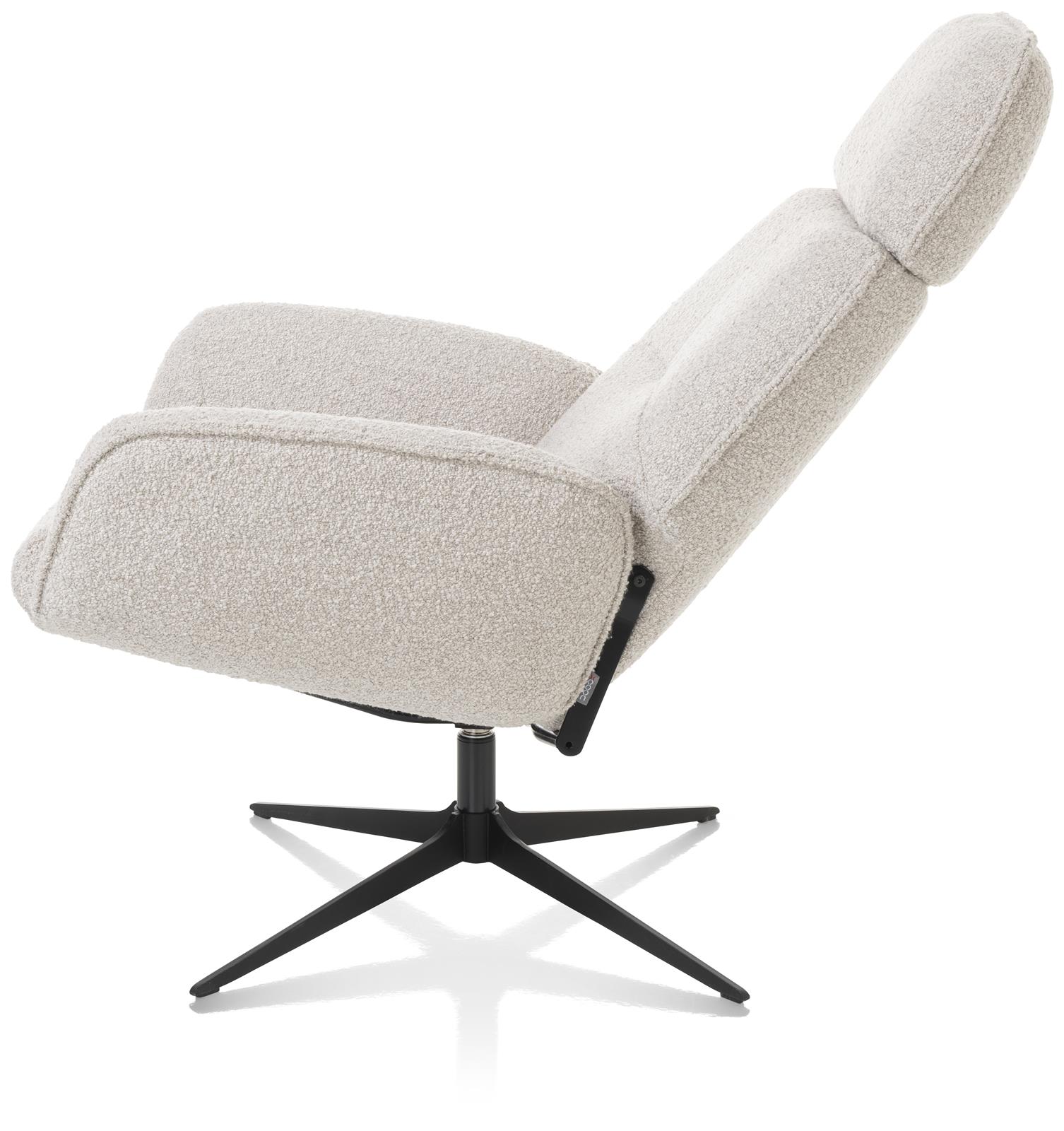 Relaxfauteuil Bobbio - Crème ecru