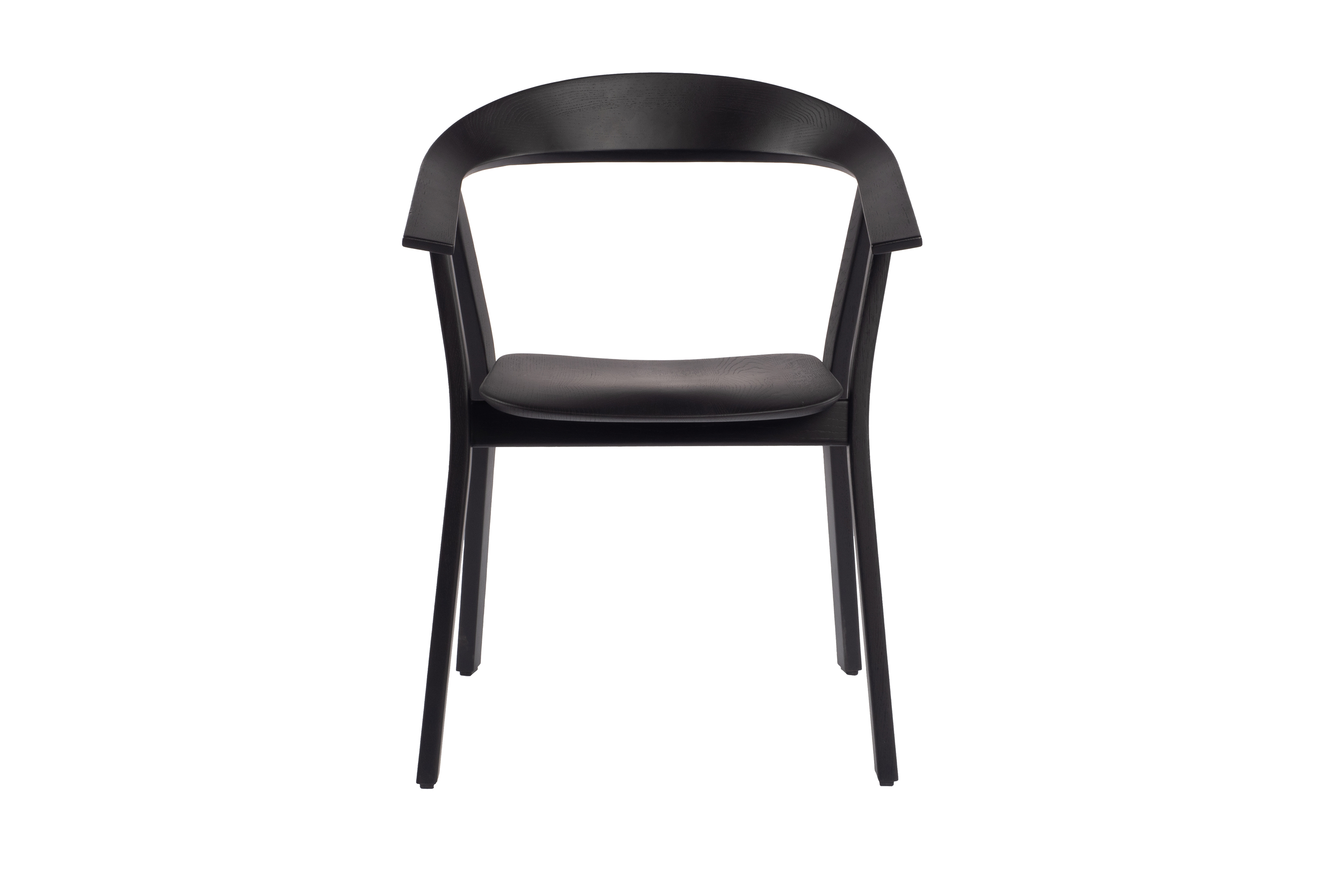 Design stoel Rhomb - zwart eiken
