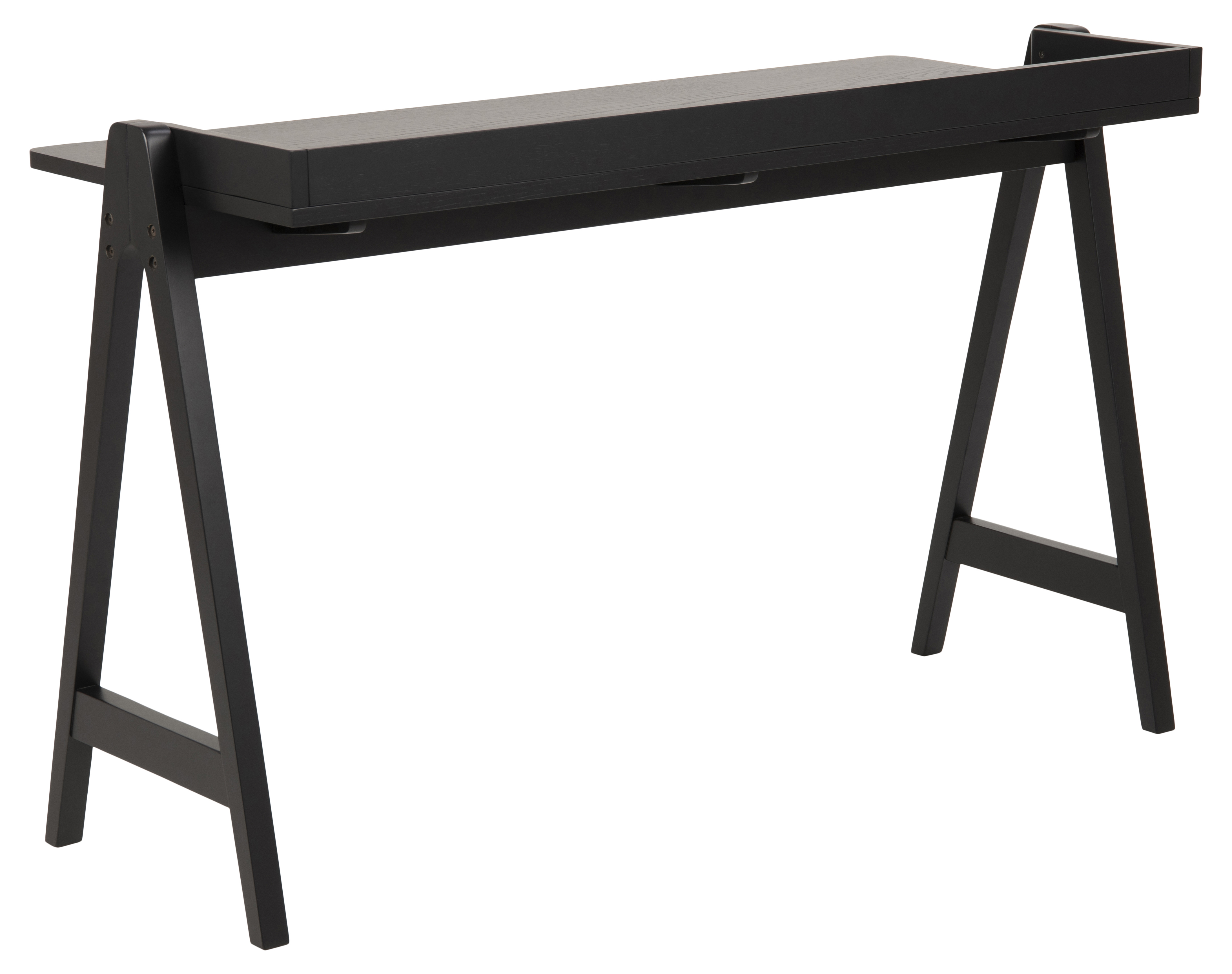 Bureau 127x52cm - zwart