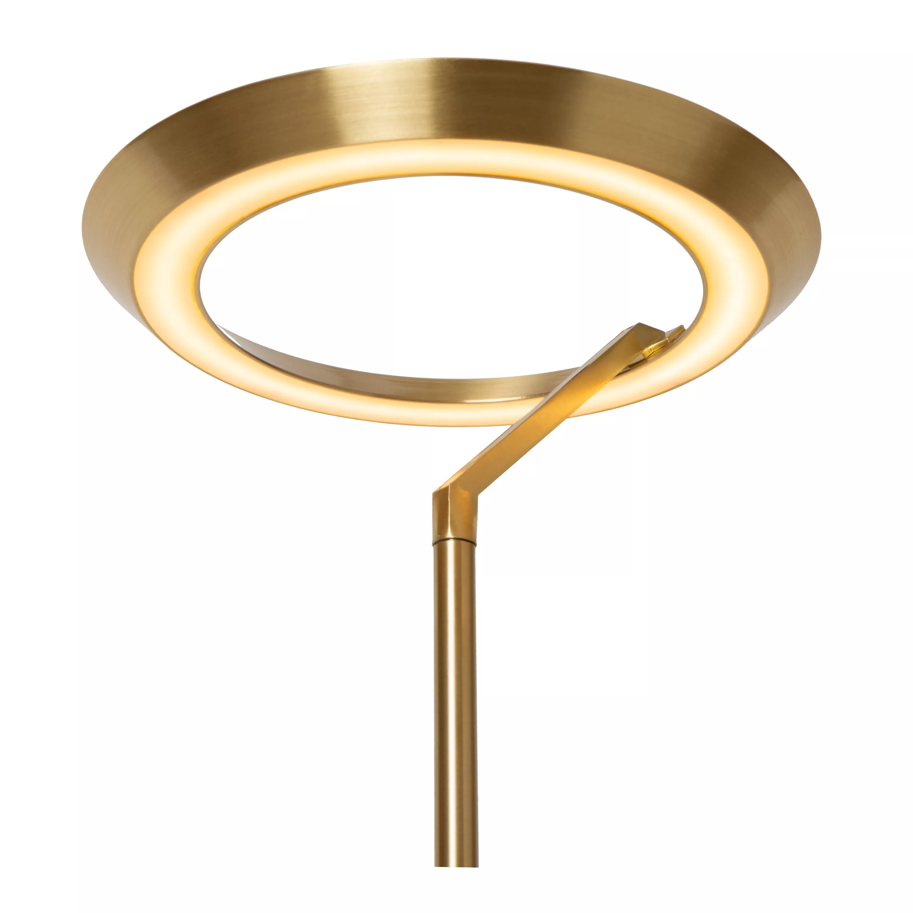 Vloerlamp met dimbare LED-lamp - goud