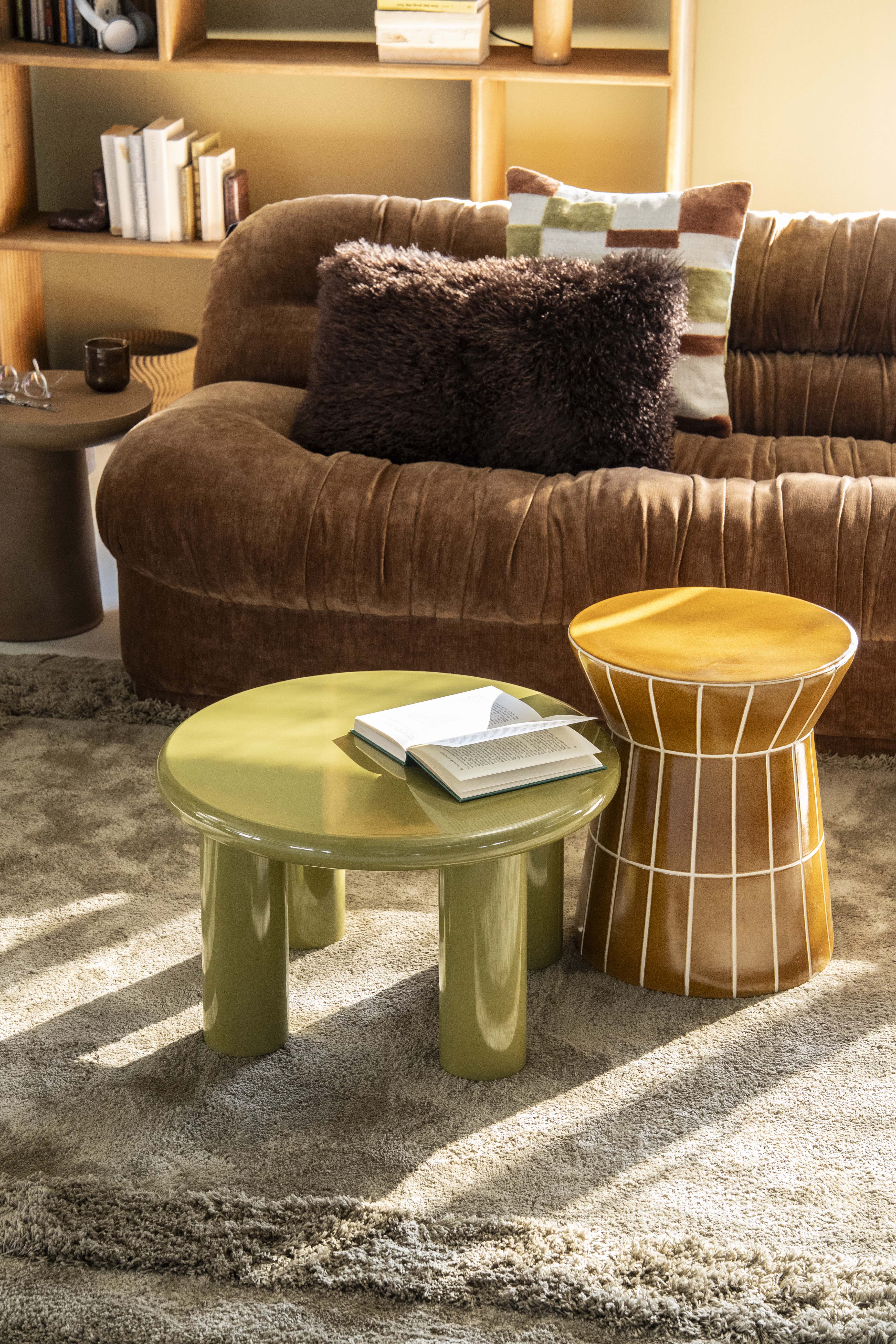 Bijzettafel - mustard