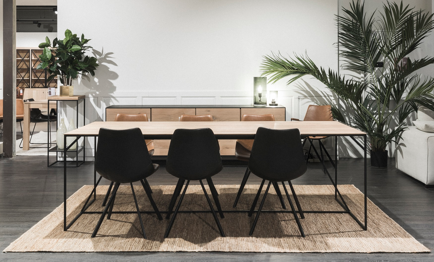 Dressoir Malmo met 4 deuren - natuur