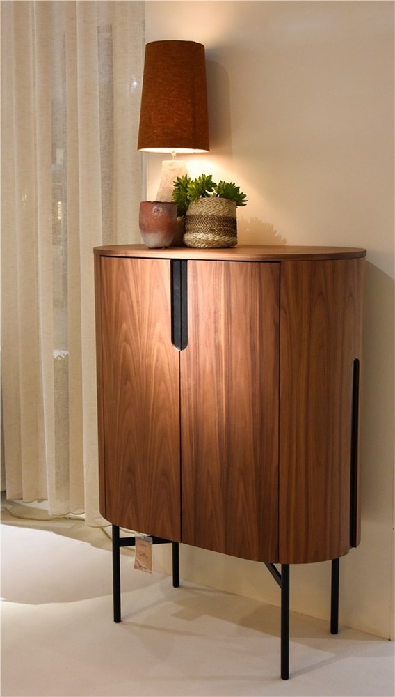 Barkast 90x130cm - walnut