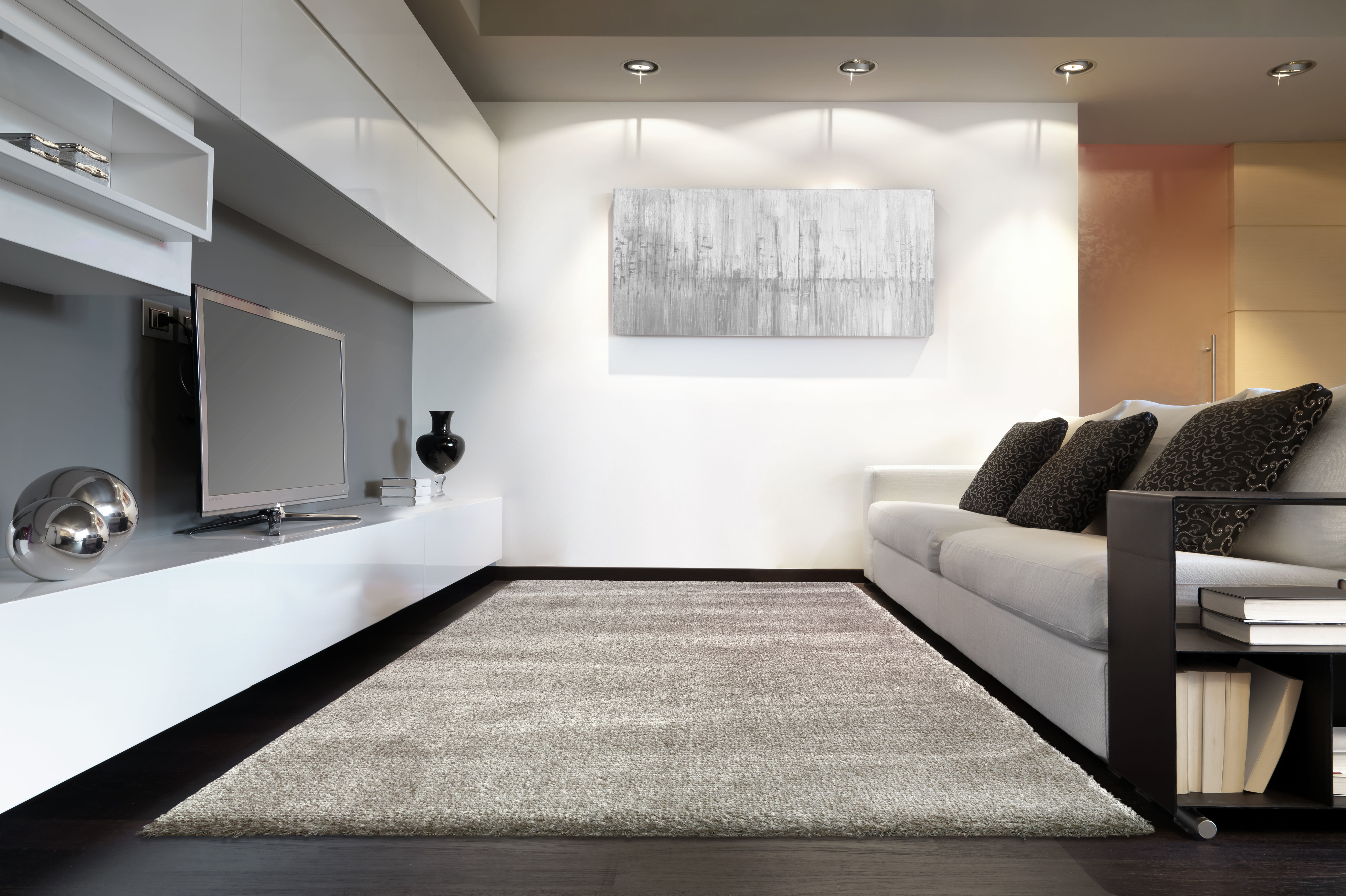 Tapijt 160x230cm - lichtgrijs