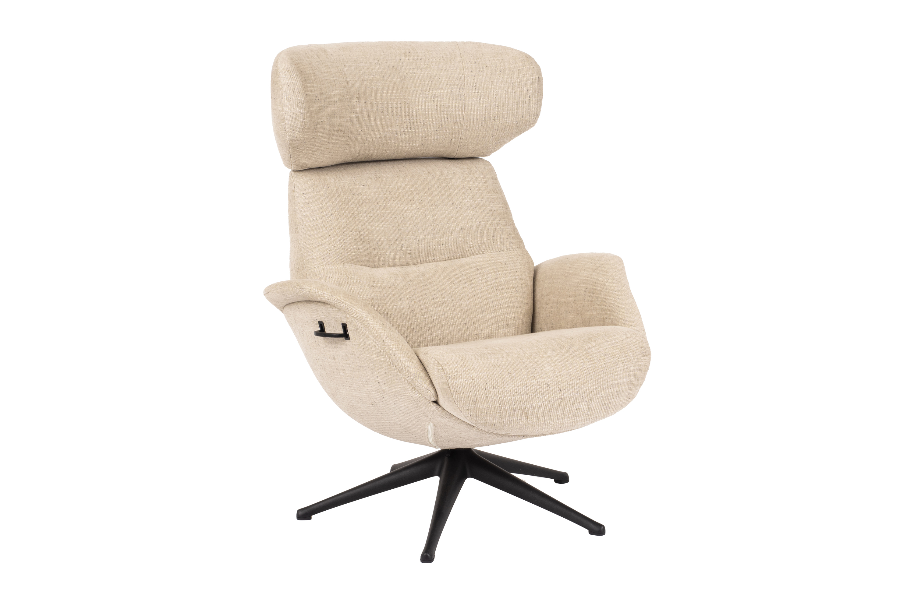 Relaxzetel More in stof - Sandy beige