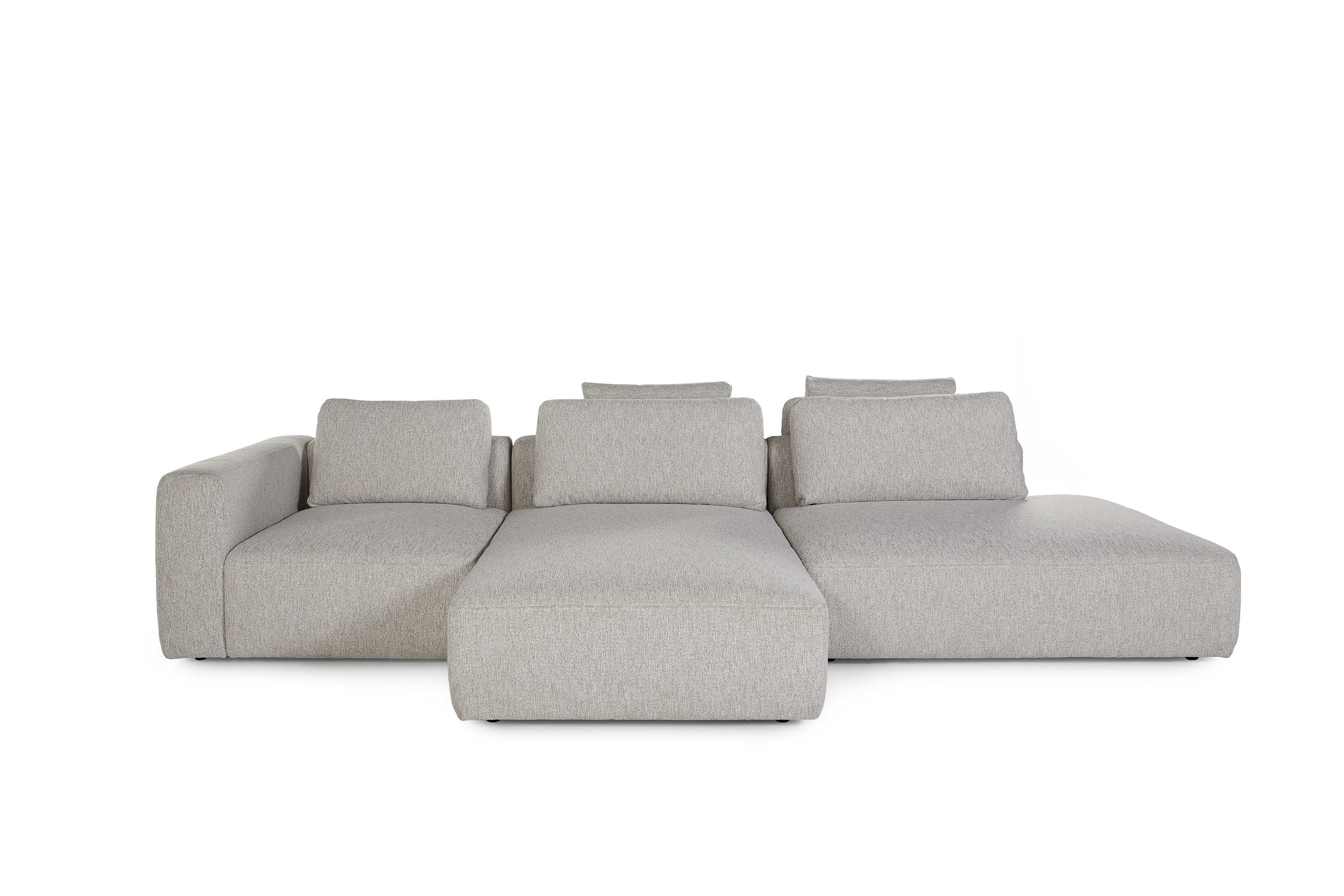 Modulaire XL salonopstelling - lichtgrijs