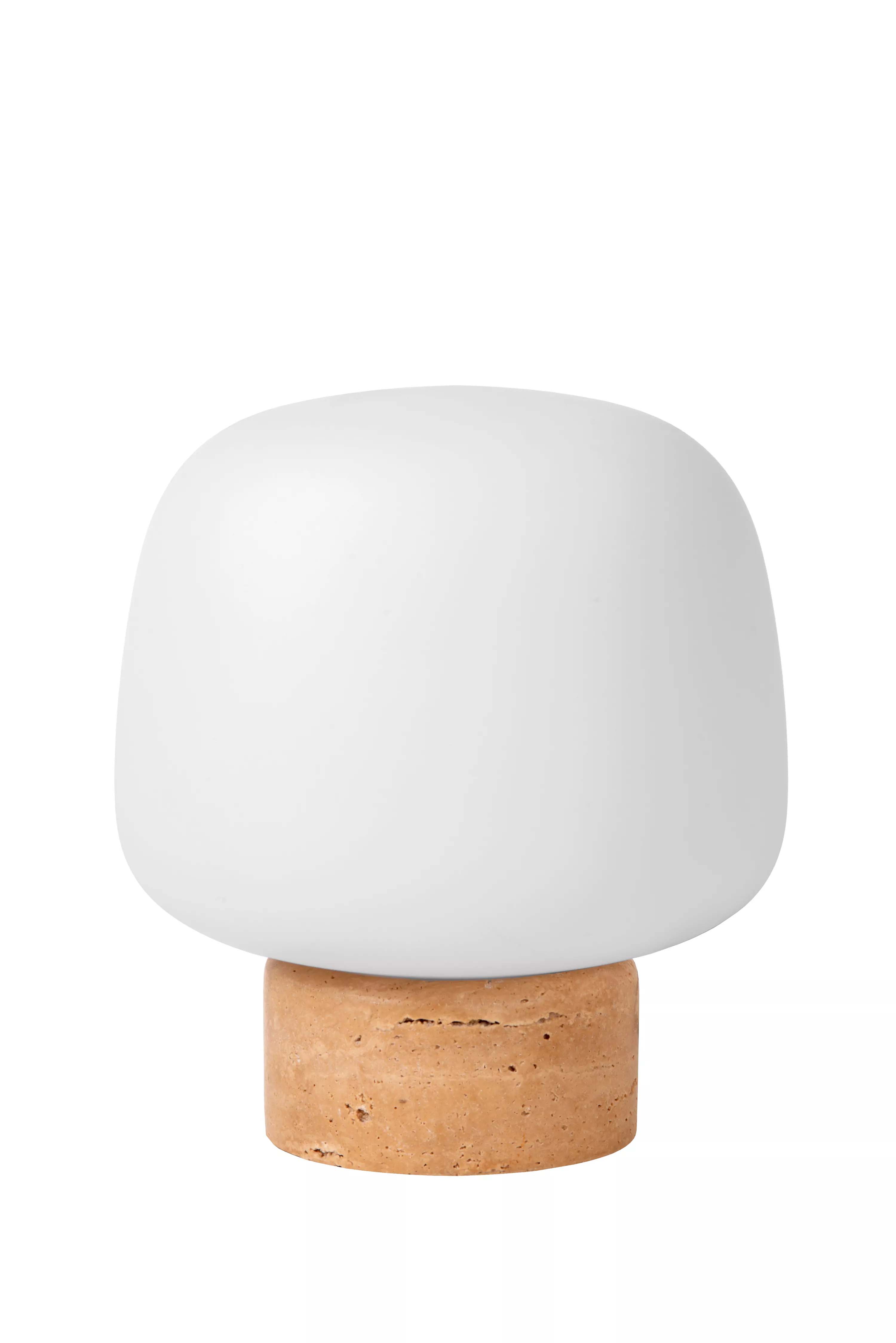 Tafellamp Anston 1x E14 - opaal