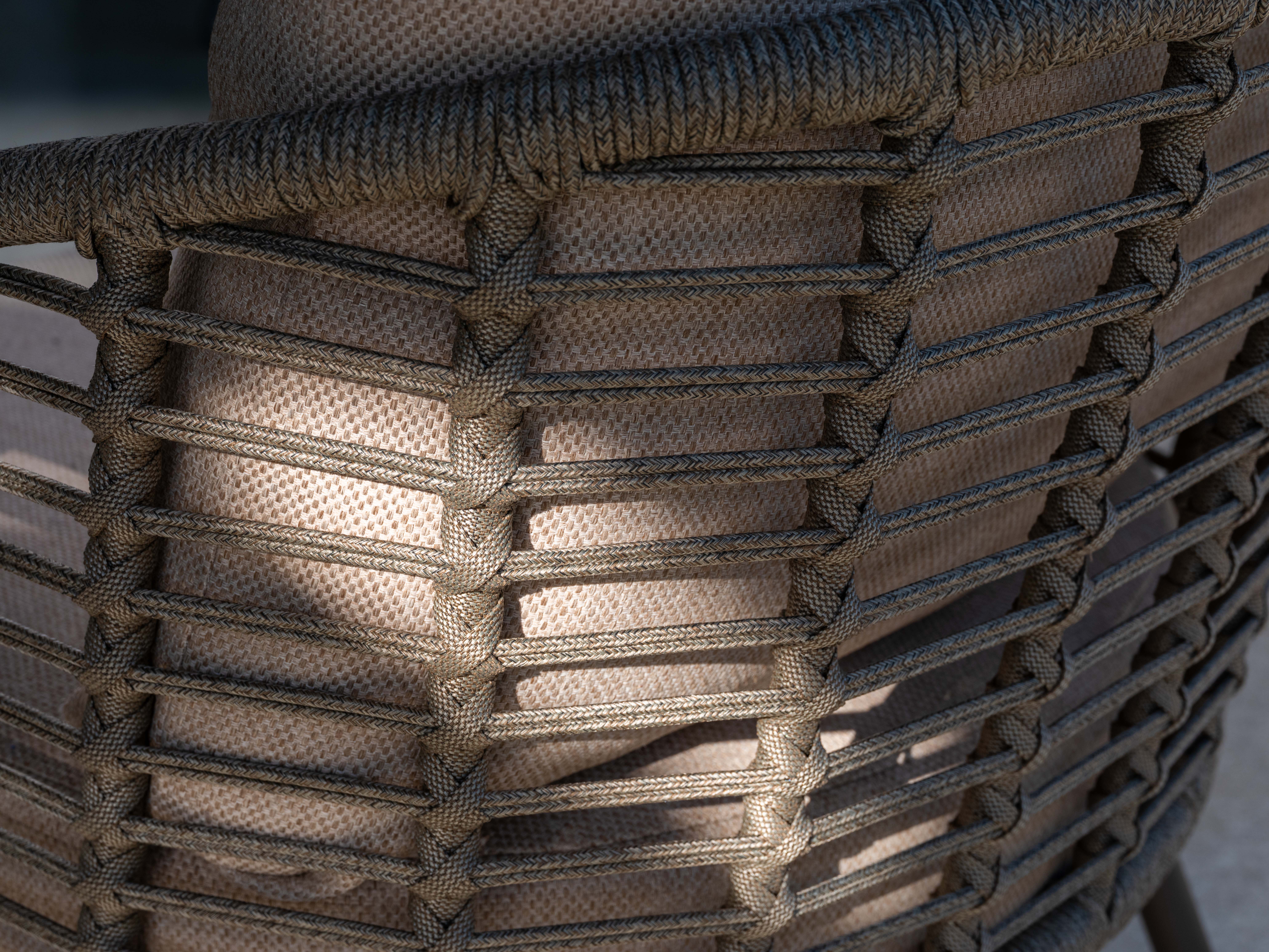 Loungeset Puglia - longchair rechts - terre