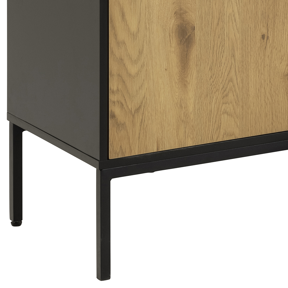 Dressoir met 3 laden - wild oak