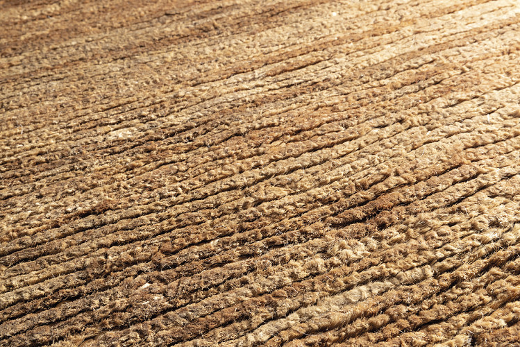 Tapijt hennep 170x240cm - Natural bruin
