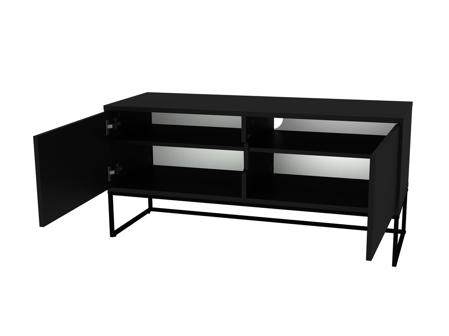 Dressoir Lipp 2 deuren - zwart