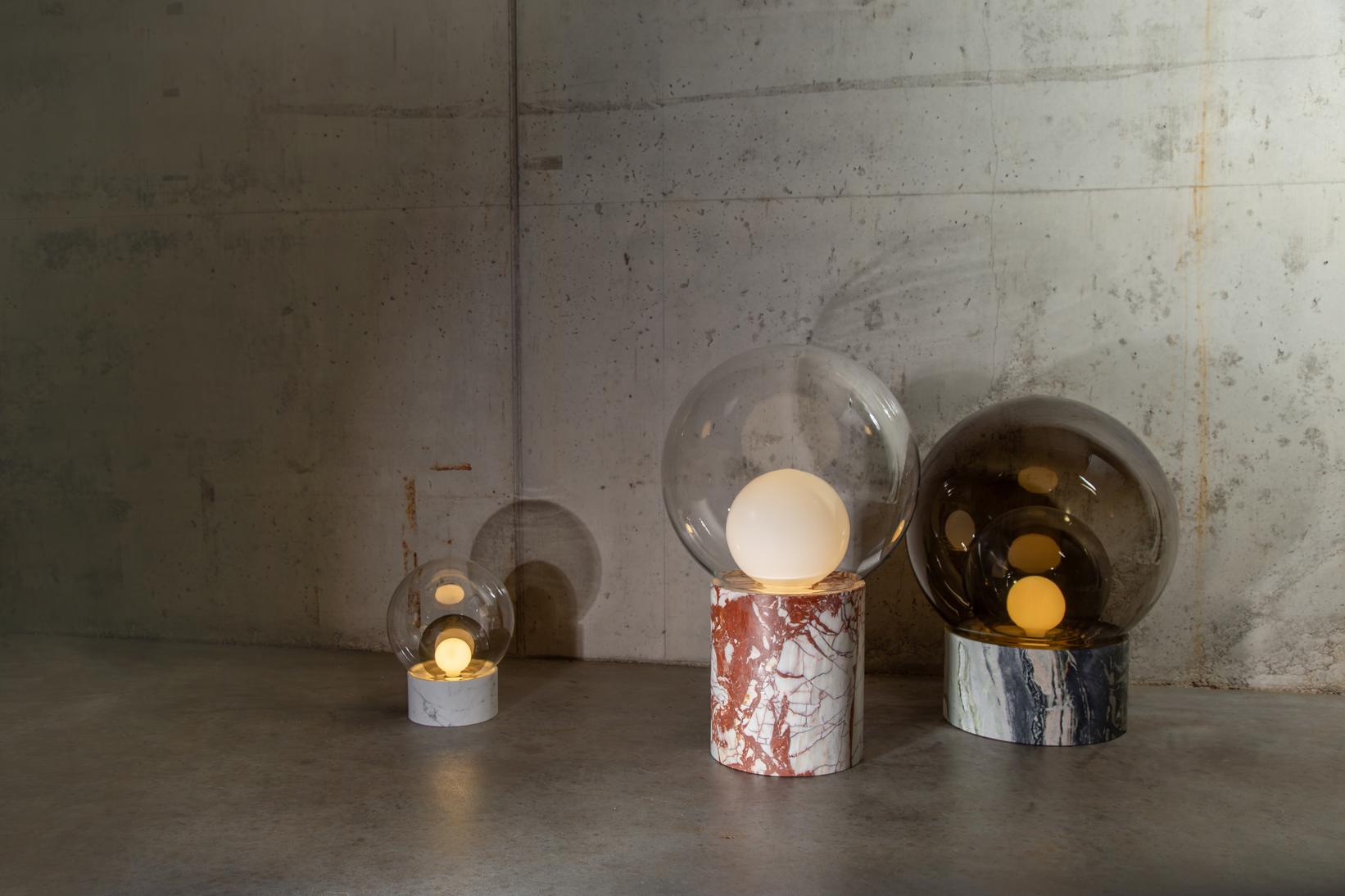 Design vloerlamp 'Boule' 