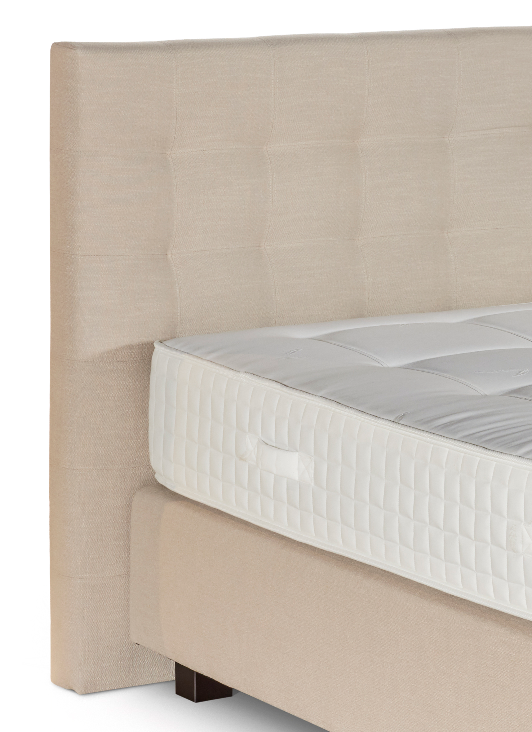 Boxspring (incl. matras) 180x200cm - Linen ecru