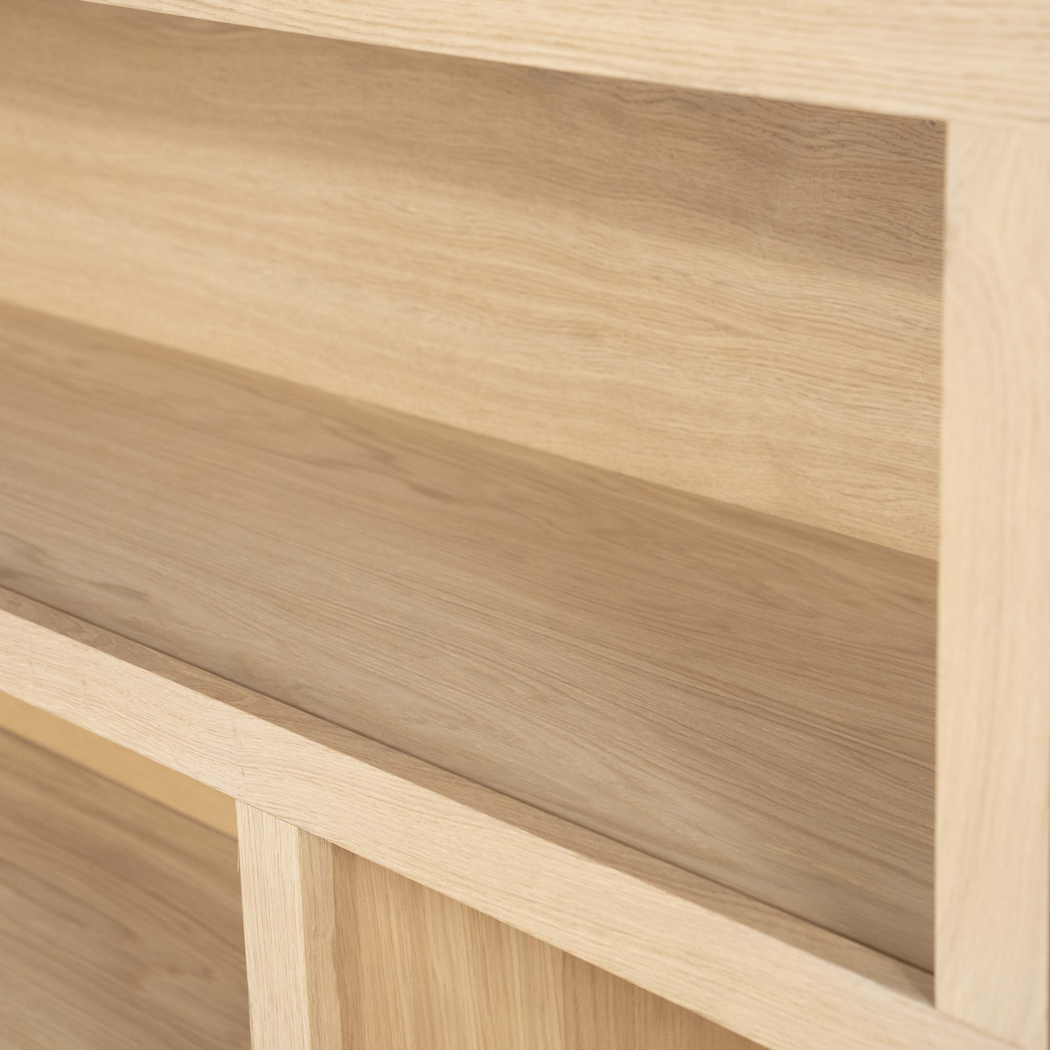 Wandkast in (fineer)eik - naturel