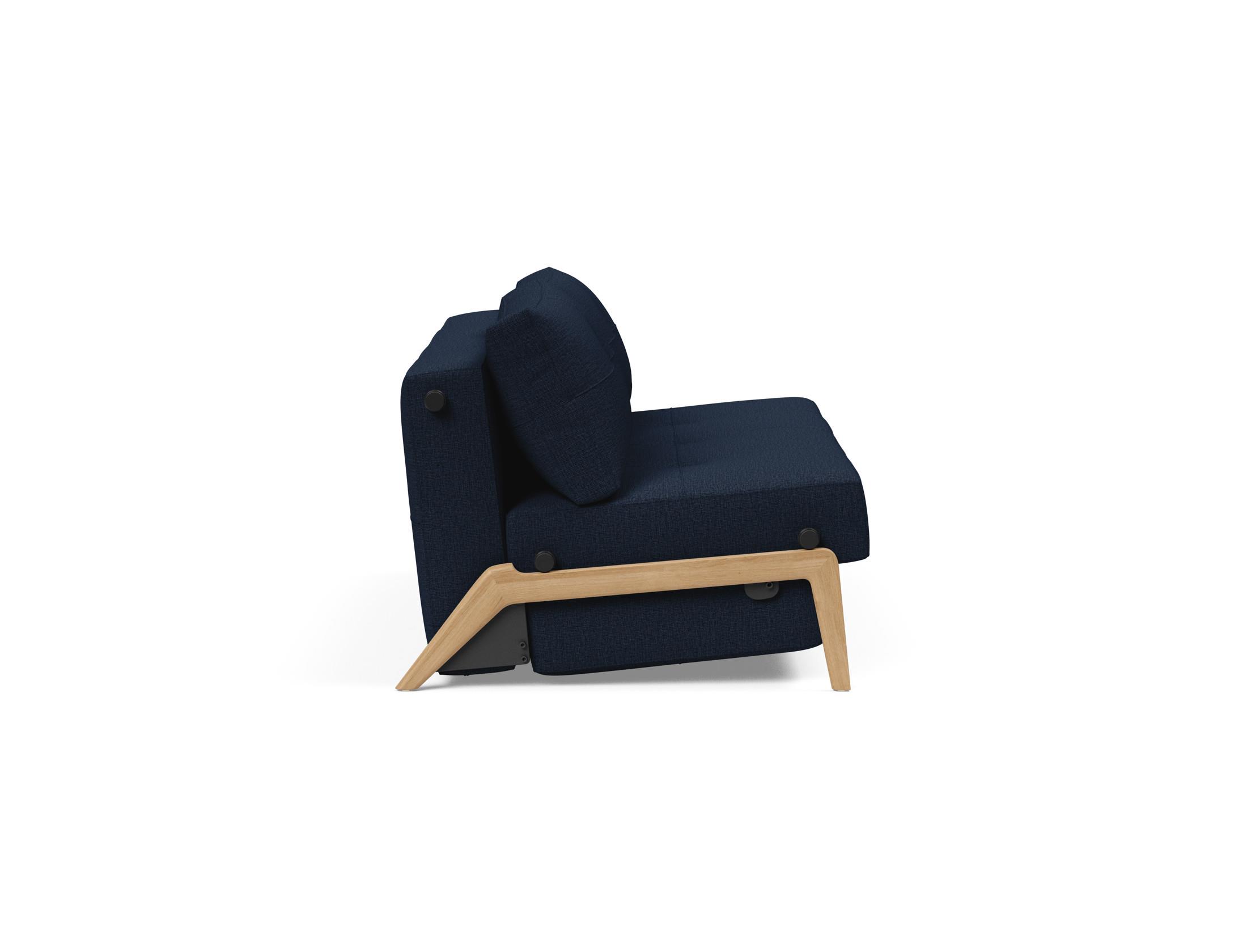 Slaapbank Cubed 160x200cm - blauw
