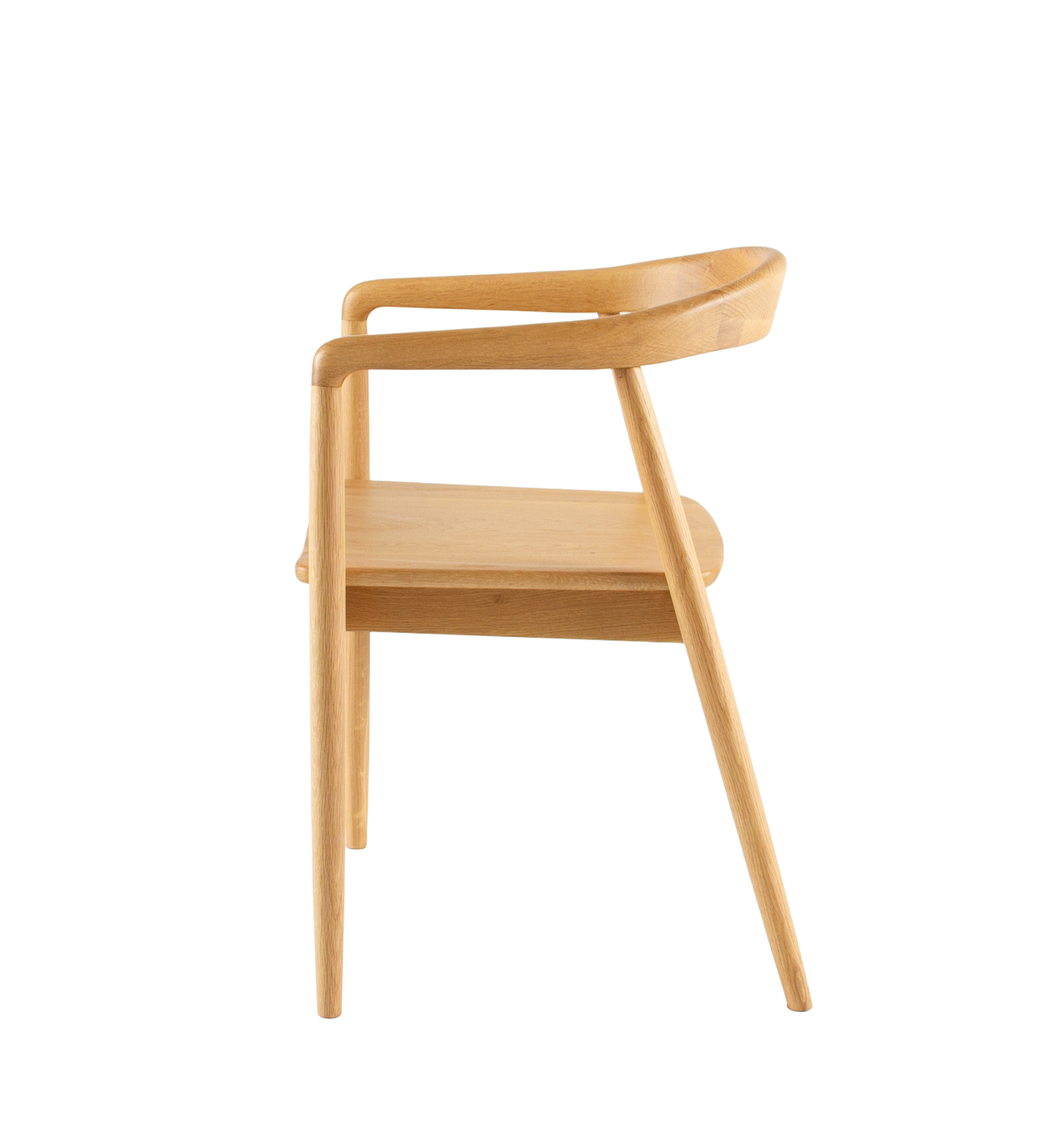 Houten armstoel - natuur eiken
