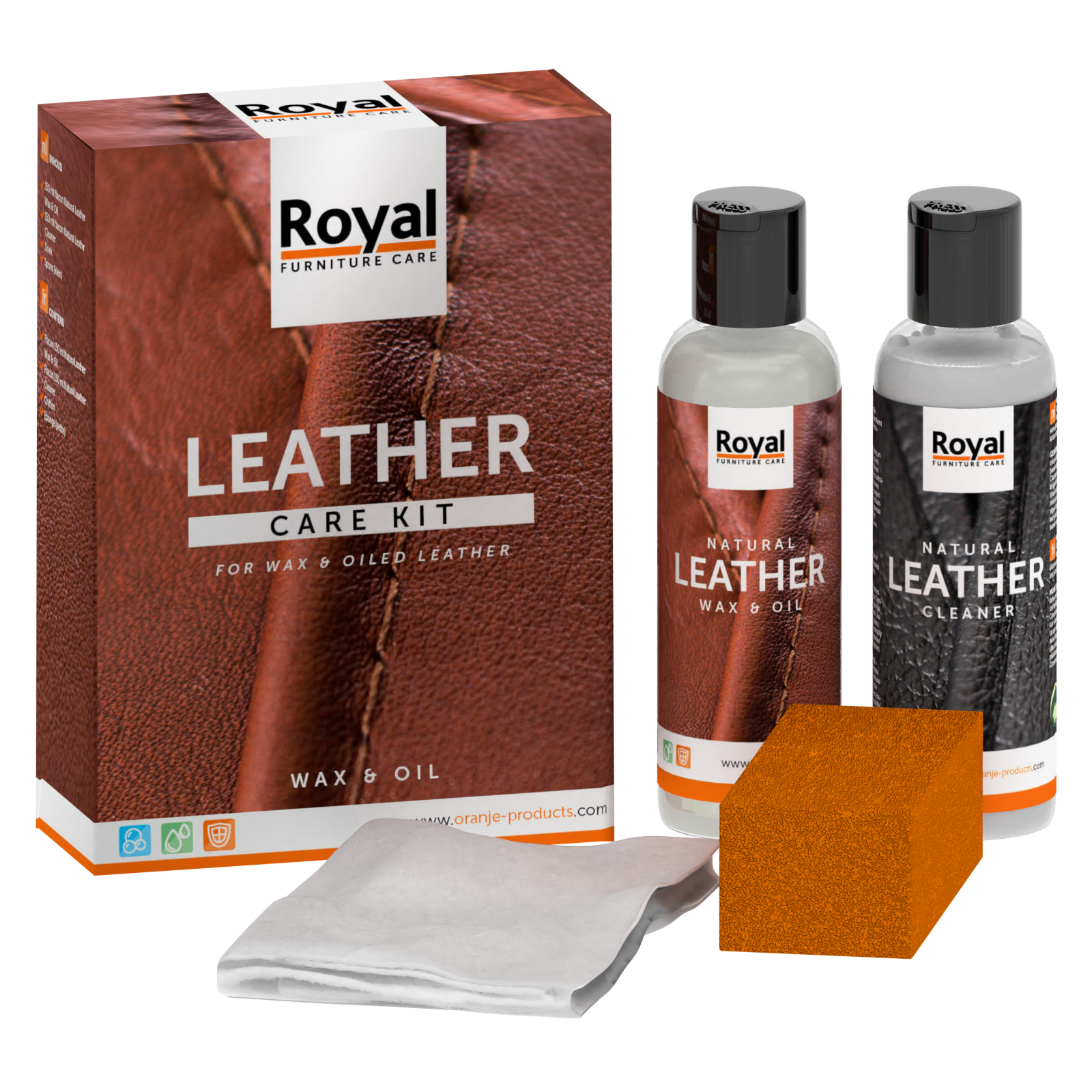 Leather care kit - Wax & Oil
