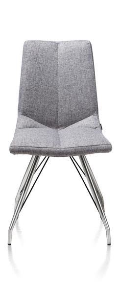 Stoel Artella - grijs/RVS