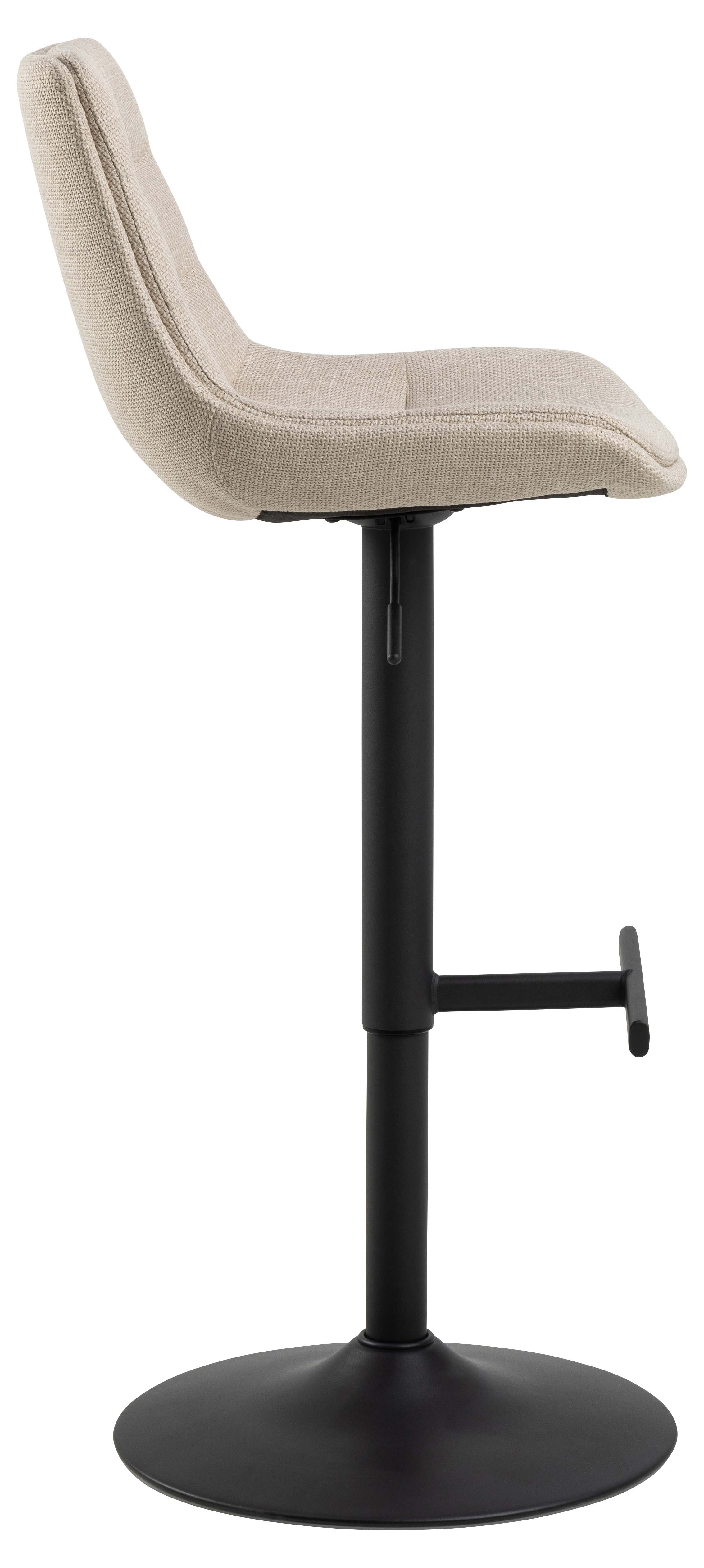 Verstelbare barstoel - beige