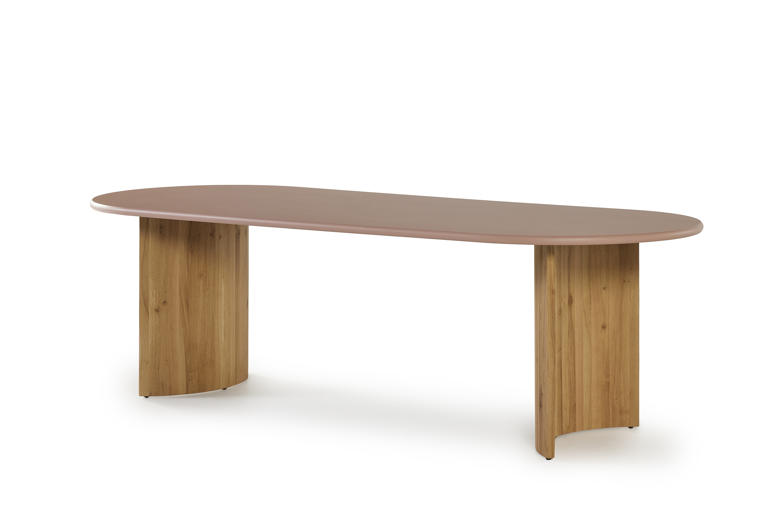 Eettafel 260x100cm - HPL/eik
