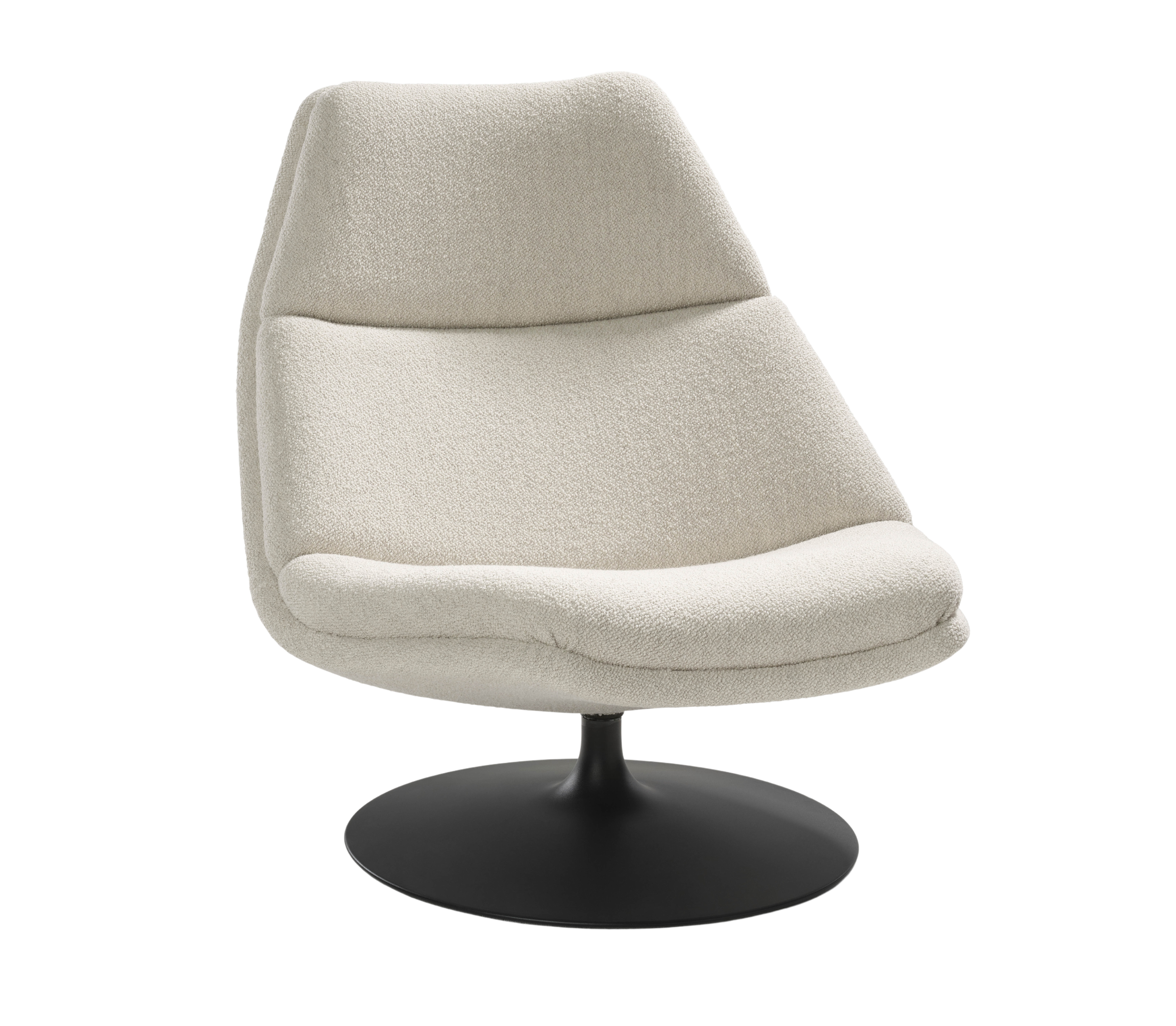 Draaifauteuil F511 - Powder wit
