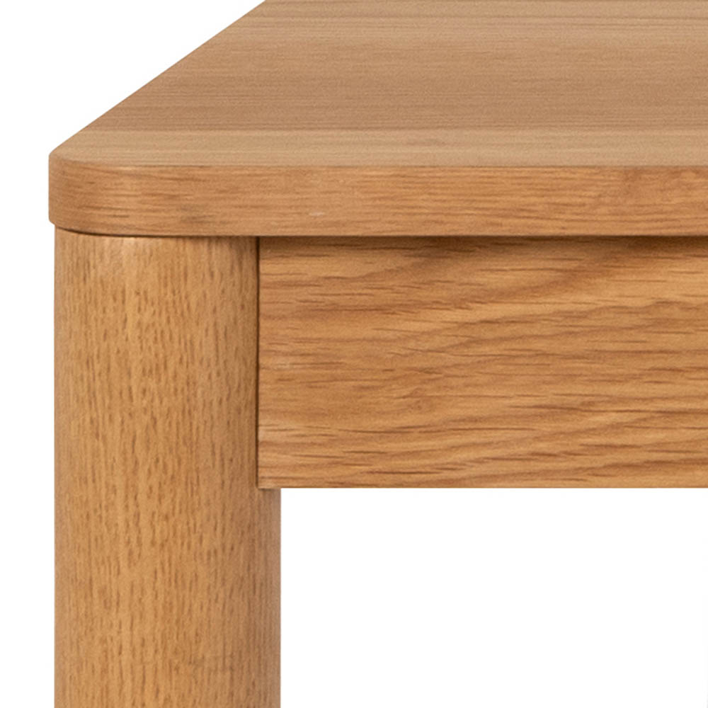 Eettafel 200x100cm - fineer eik