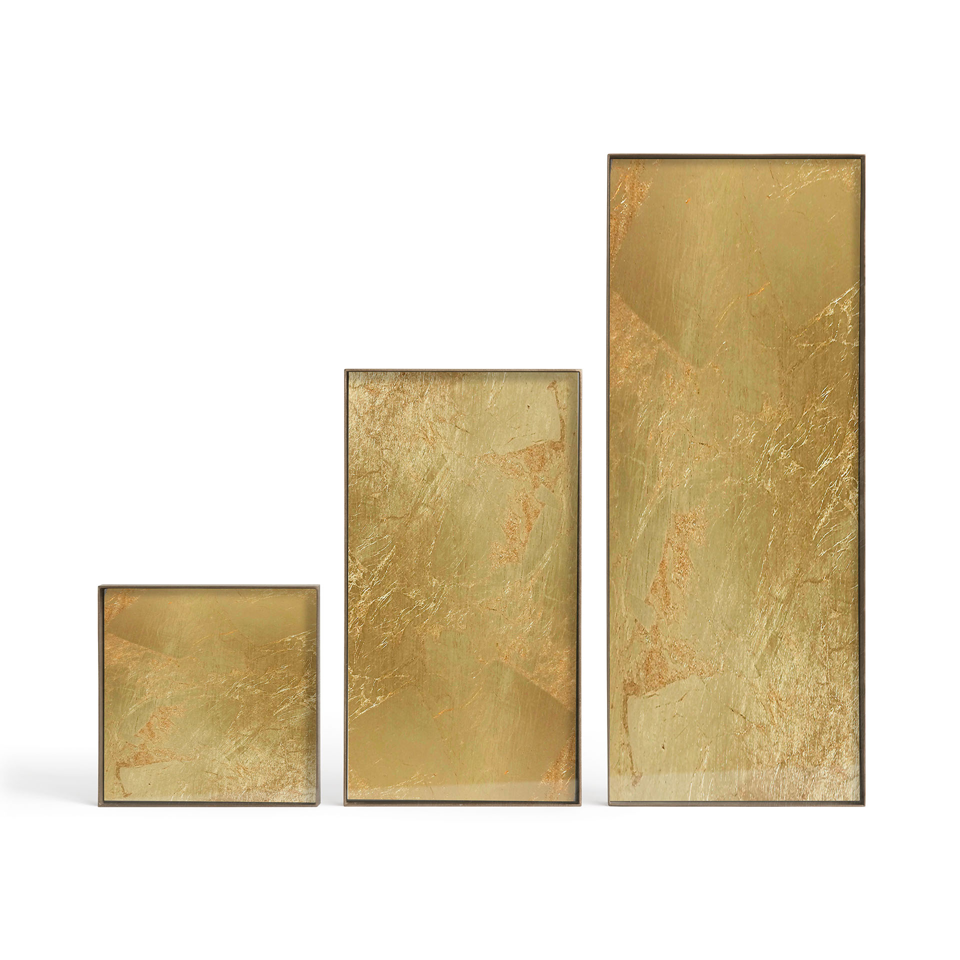 Mini Tray Gold Leaf S