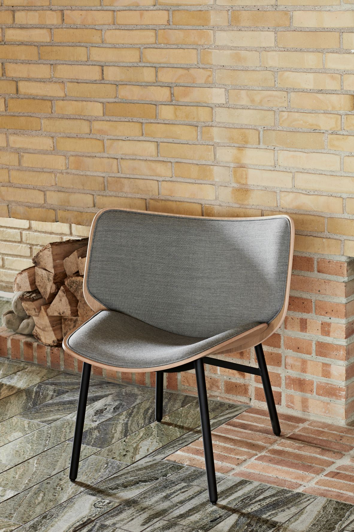 Fauteuil Dapper - lichtgrijs