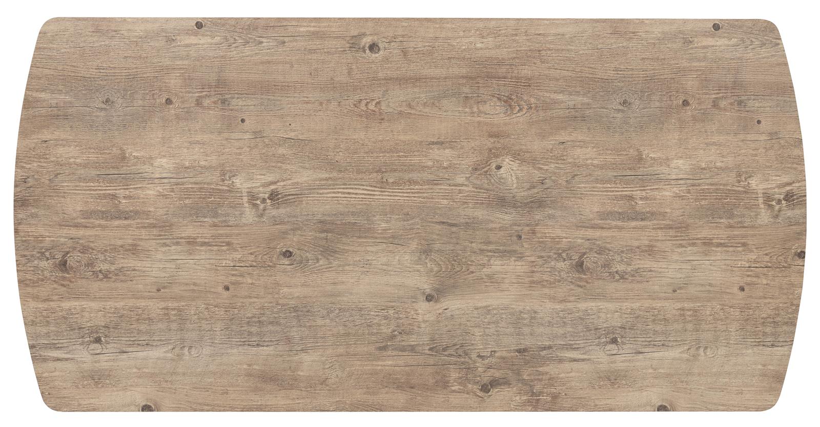Verlengbare eettafel Pavalon - 200/278x100cm - barnwood