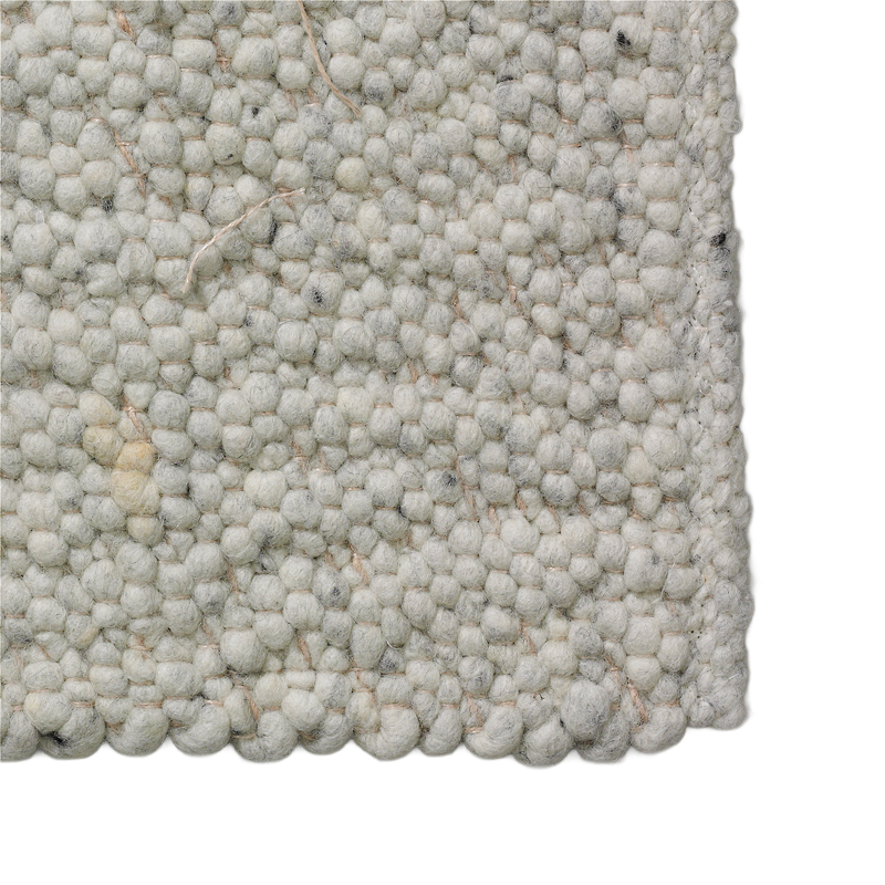 Handgeweven tapijt 250x290cm - 100% pure wol/31 lichtgrijs