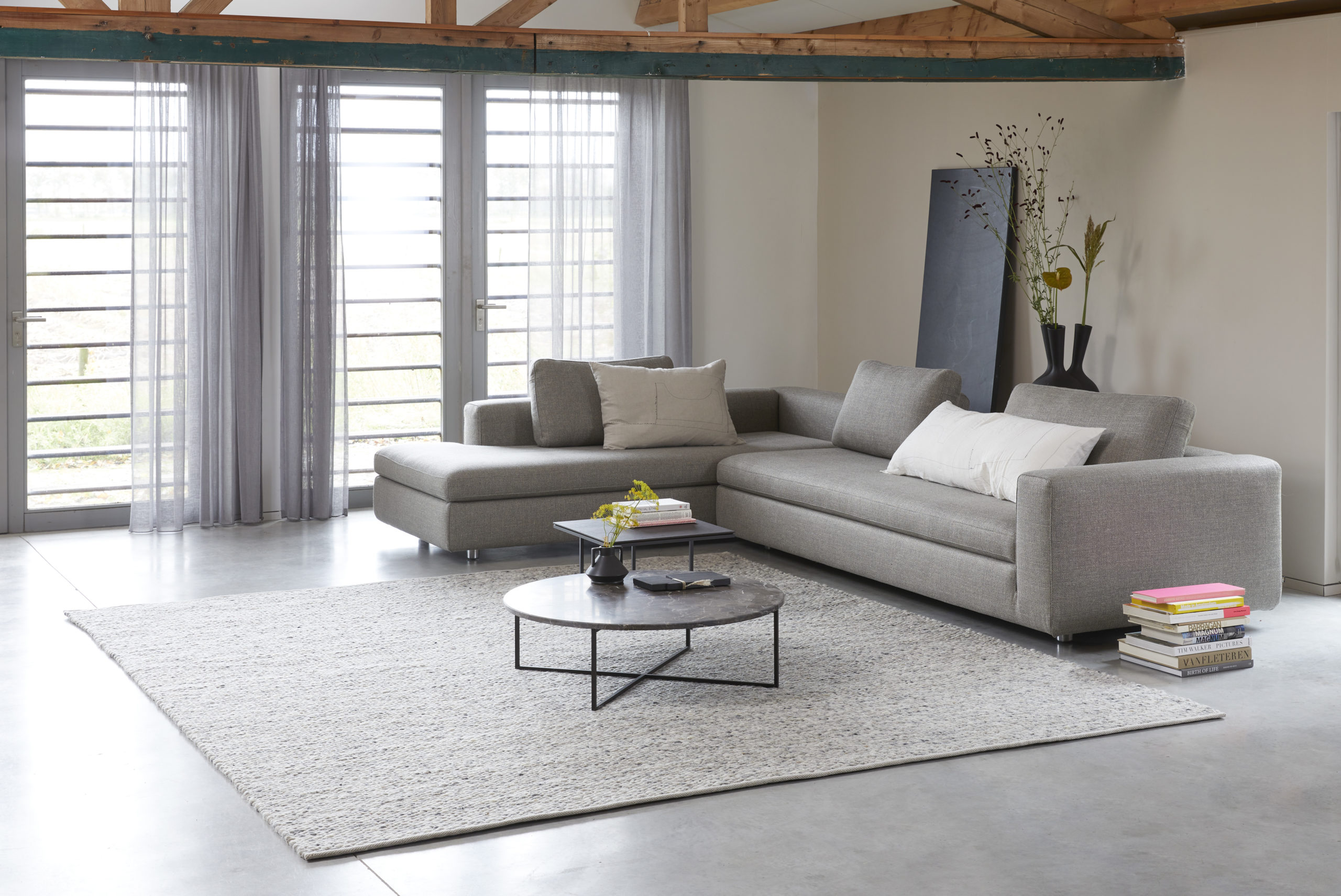 Tapijt 170x240cm - grijs