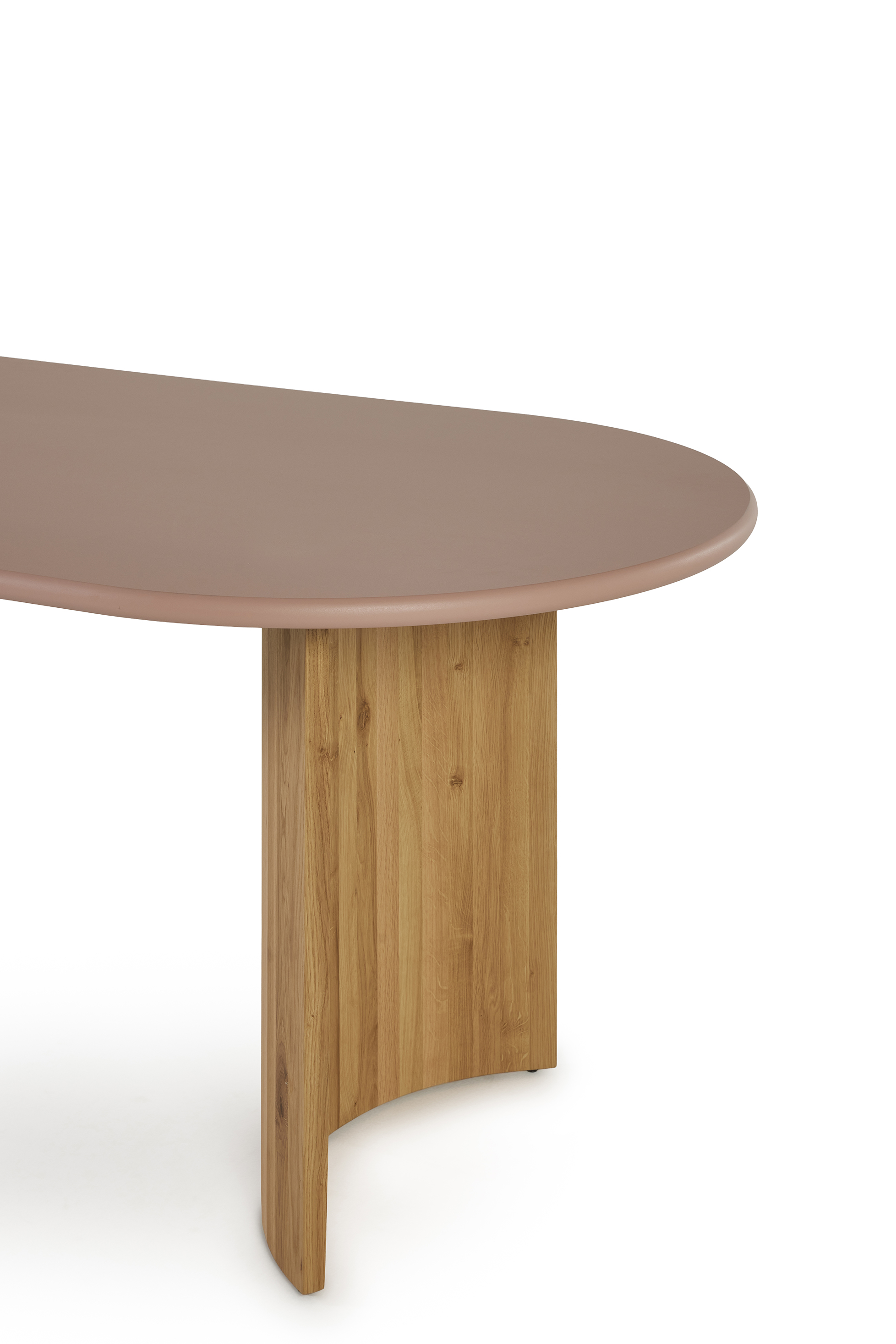 Eettafel 260x100cm - HPL/eik