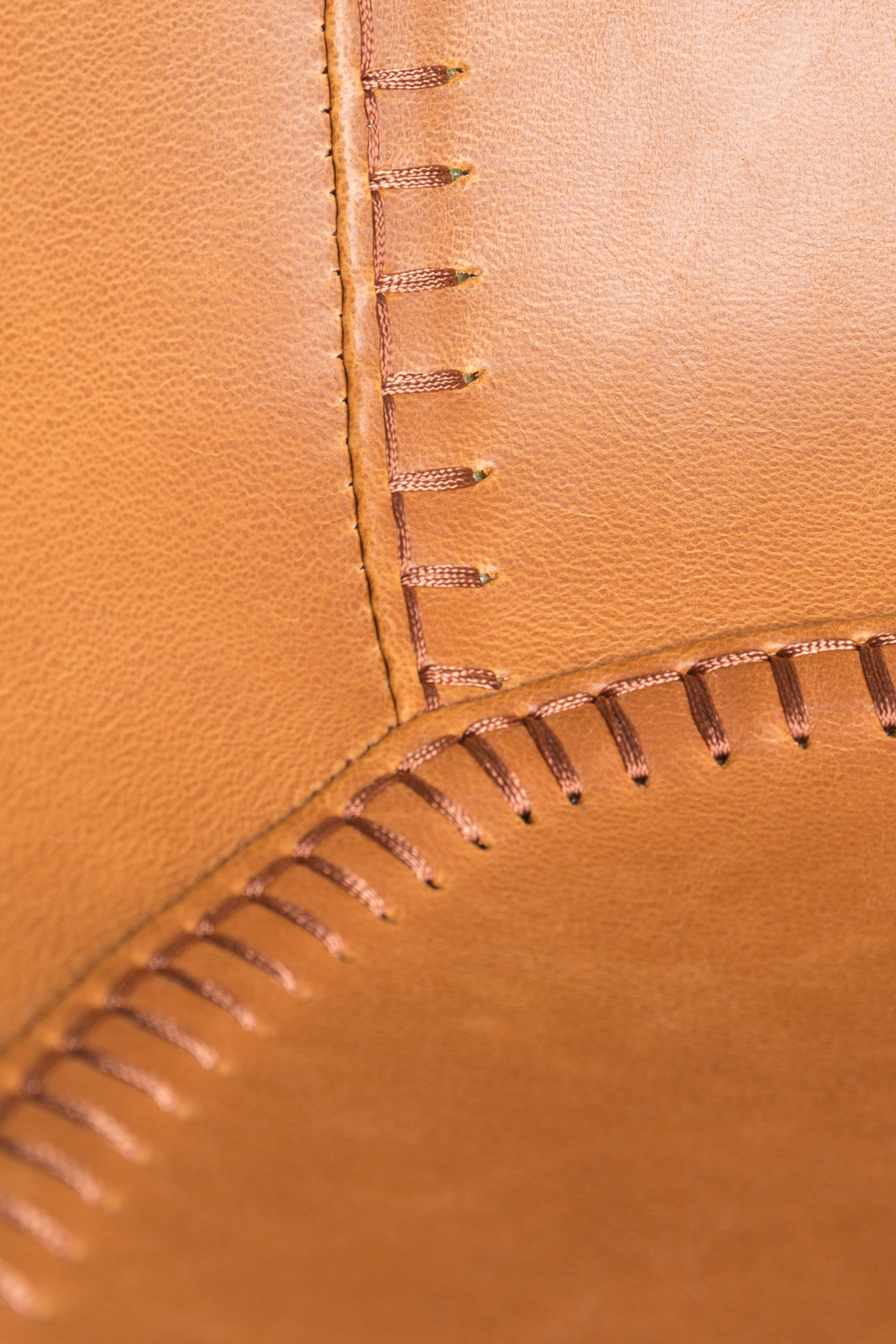 Barstoel Feston in lederlook - cognac