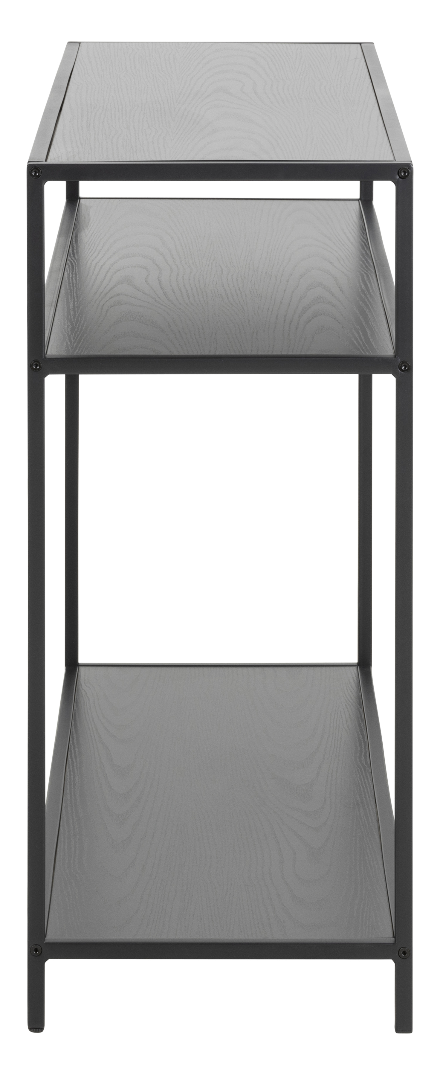 Consoletafel 100x35cm - zwart eiken