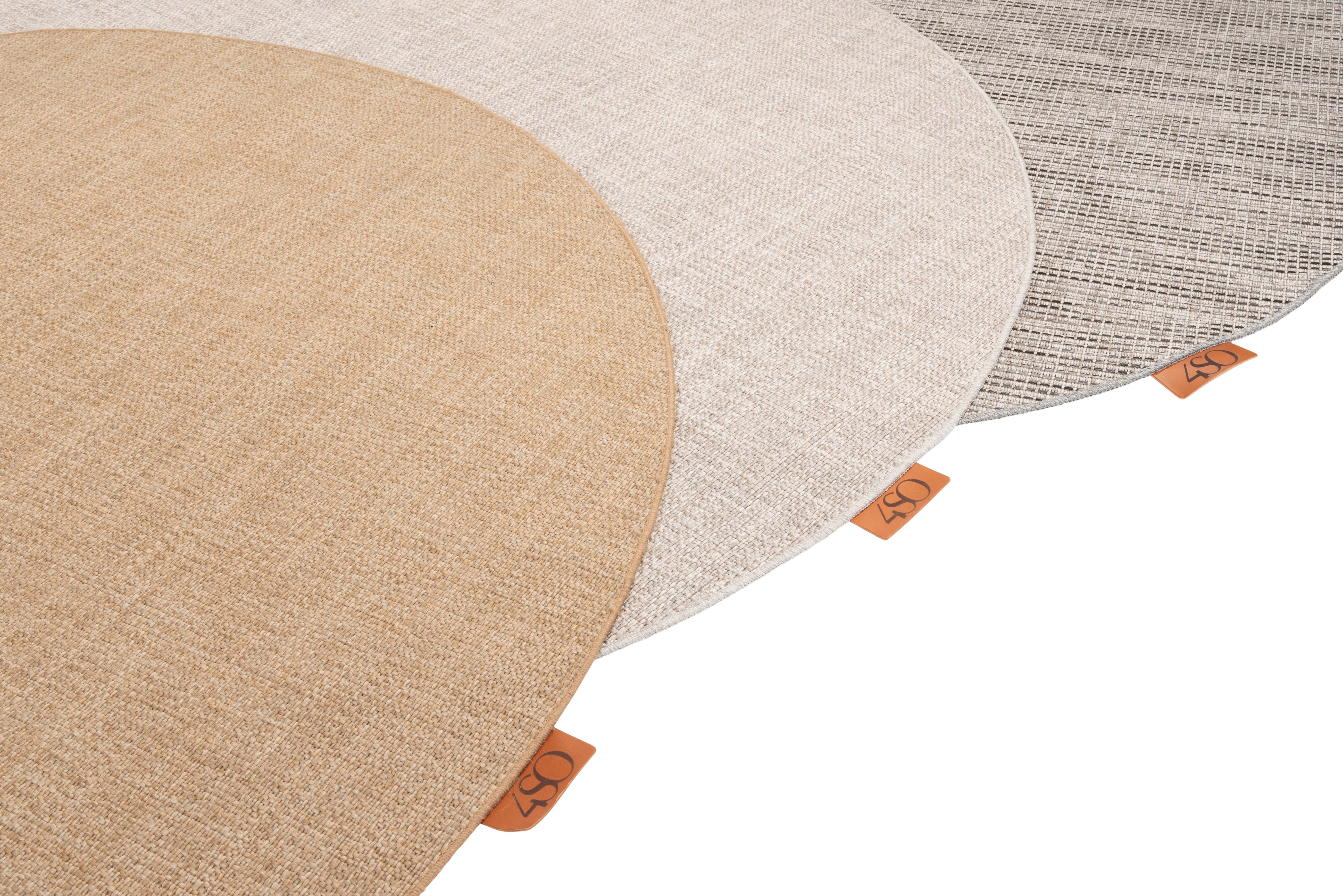 Outdoor rond tapijt dia. 200cm - Dust ecru