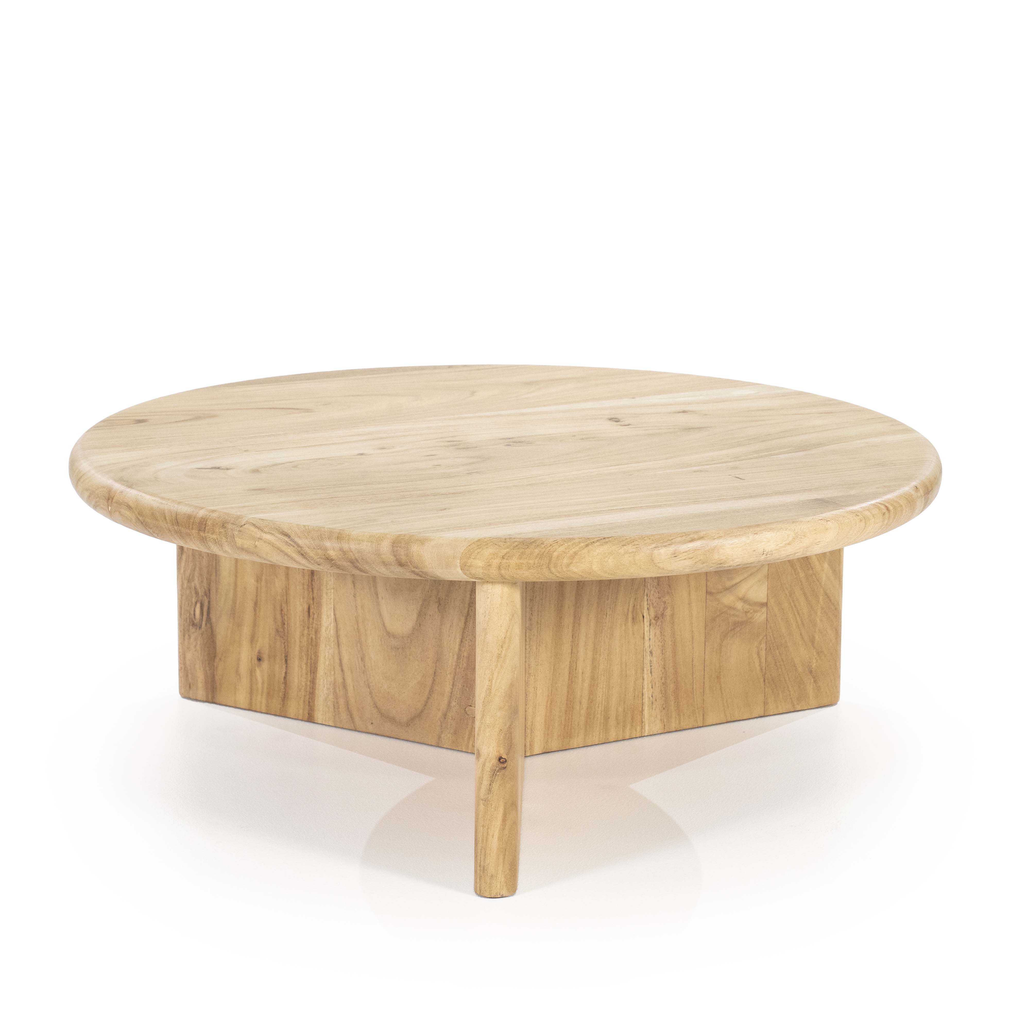 Salontafel diam.80cm - natural