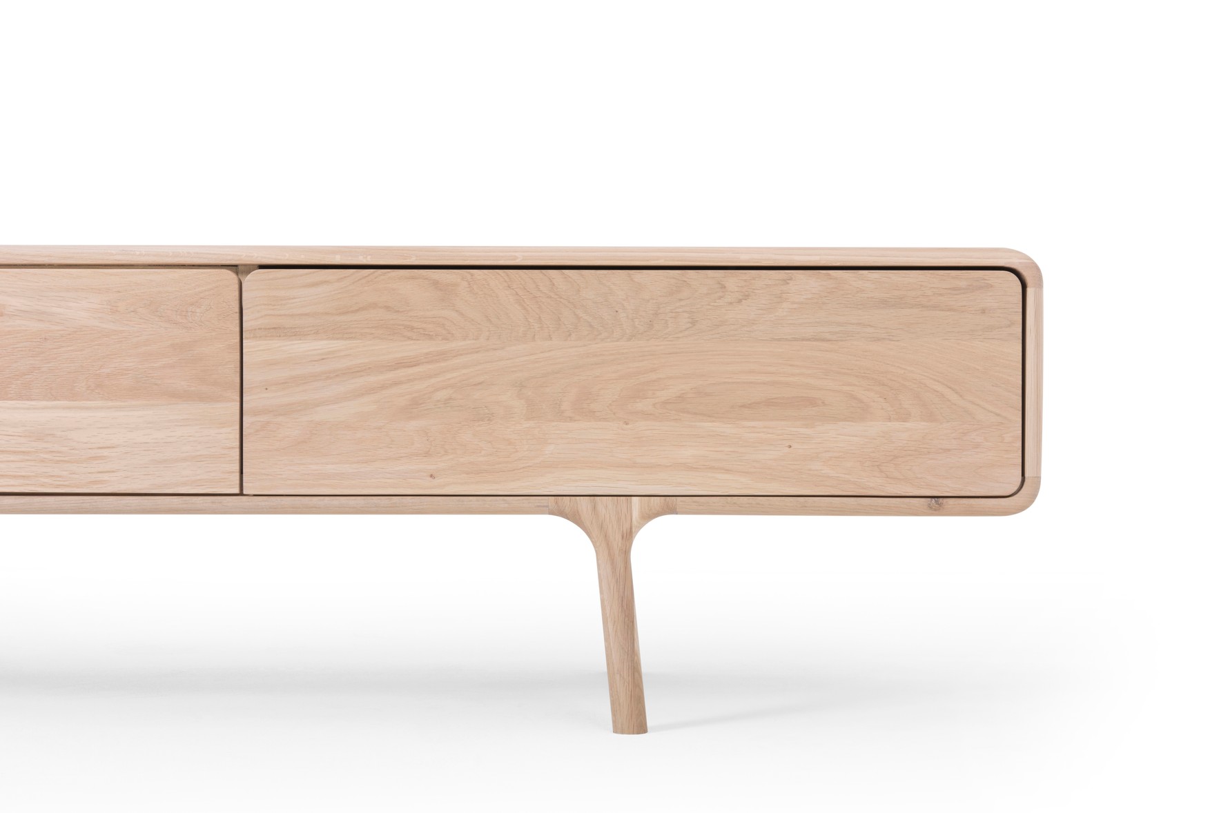 Tv-meubel Fawn met 3 lades - natuur eiken