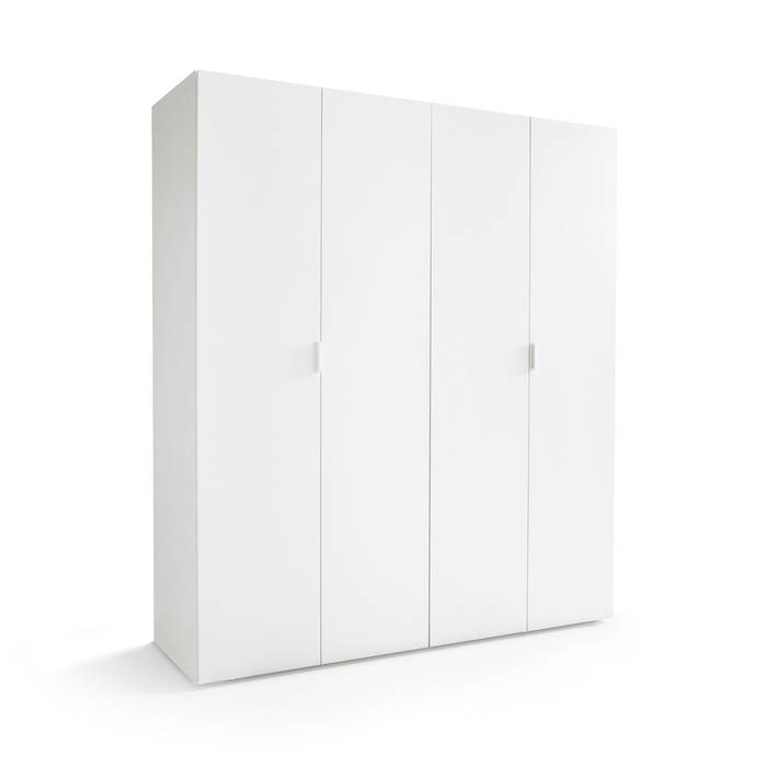 Draaideurkast 180x206cm - wit