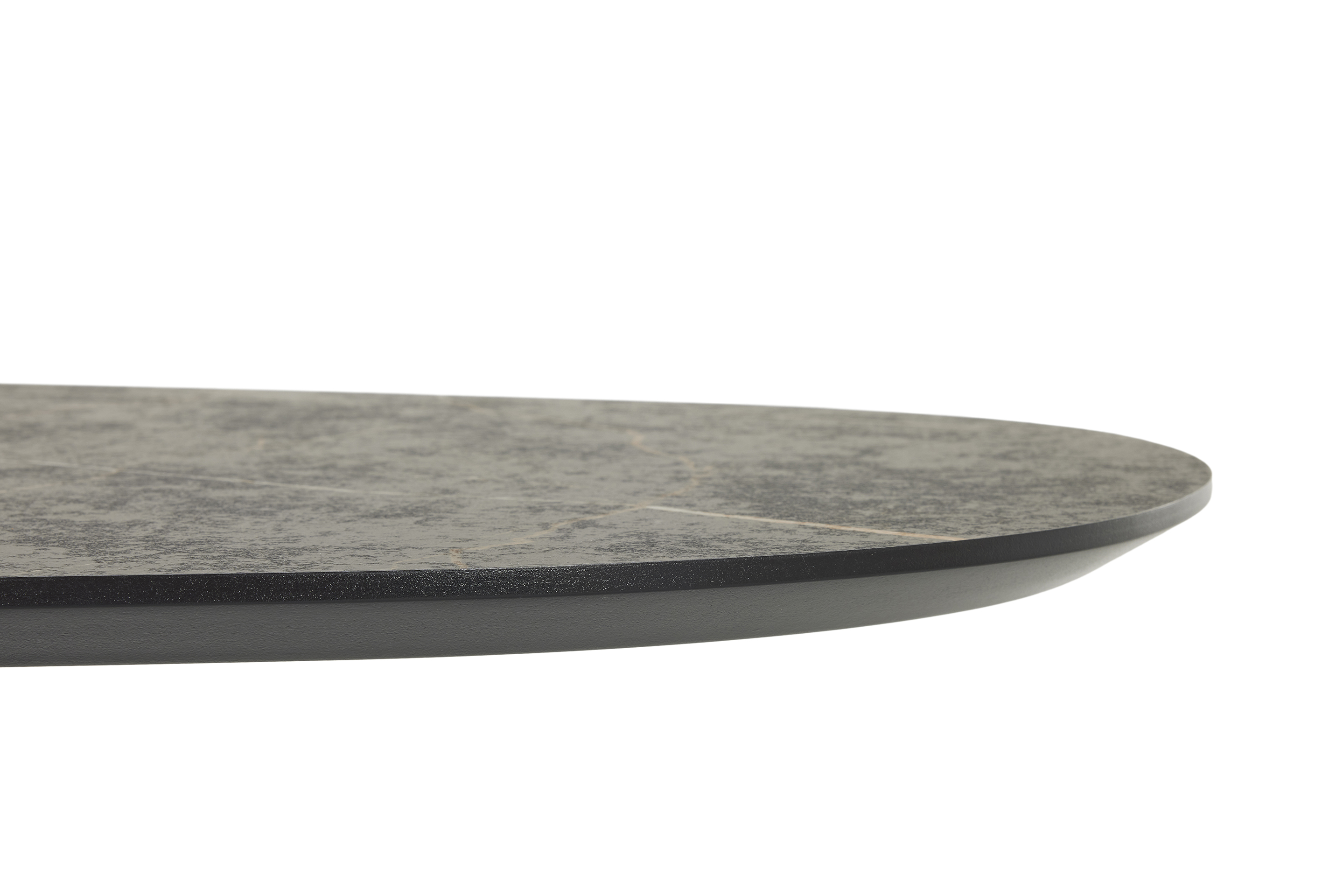 Eettafel 240x110cm - HPL/zwart metaal