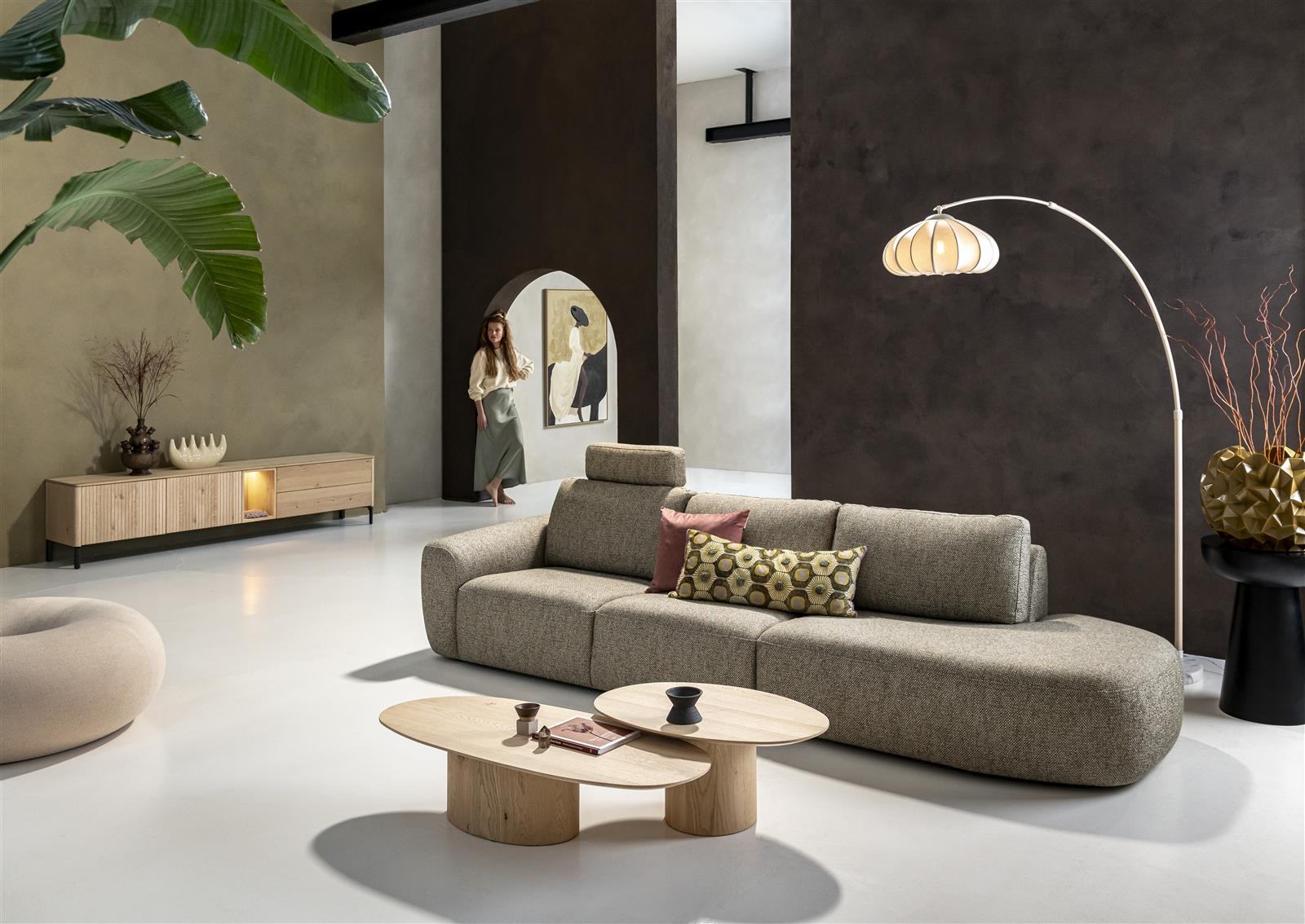 Salontafel Trenton 51x80cm - natural