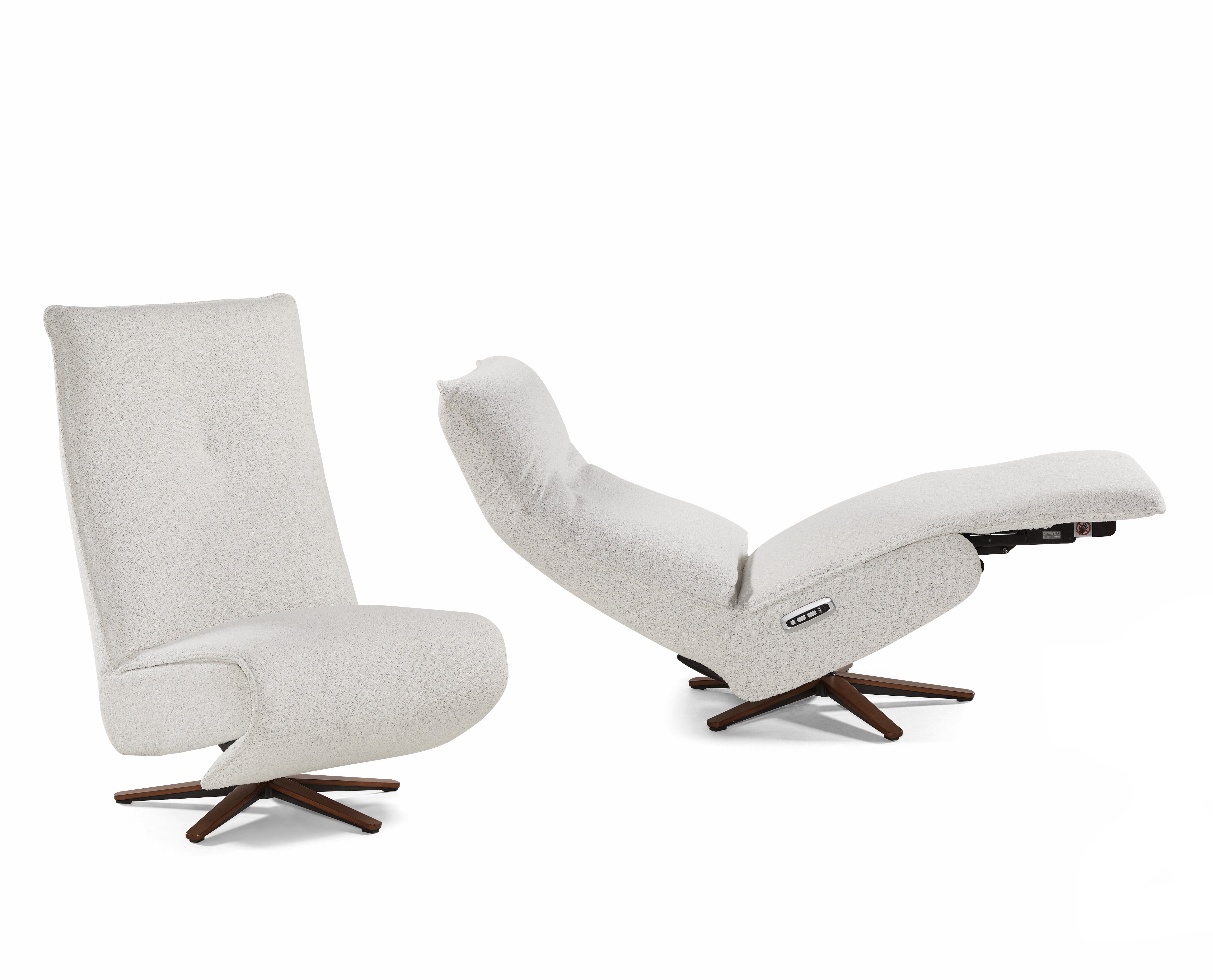 Elektrische relaxzetel incl. batterij - pearl