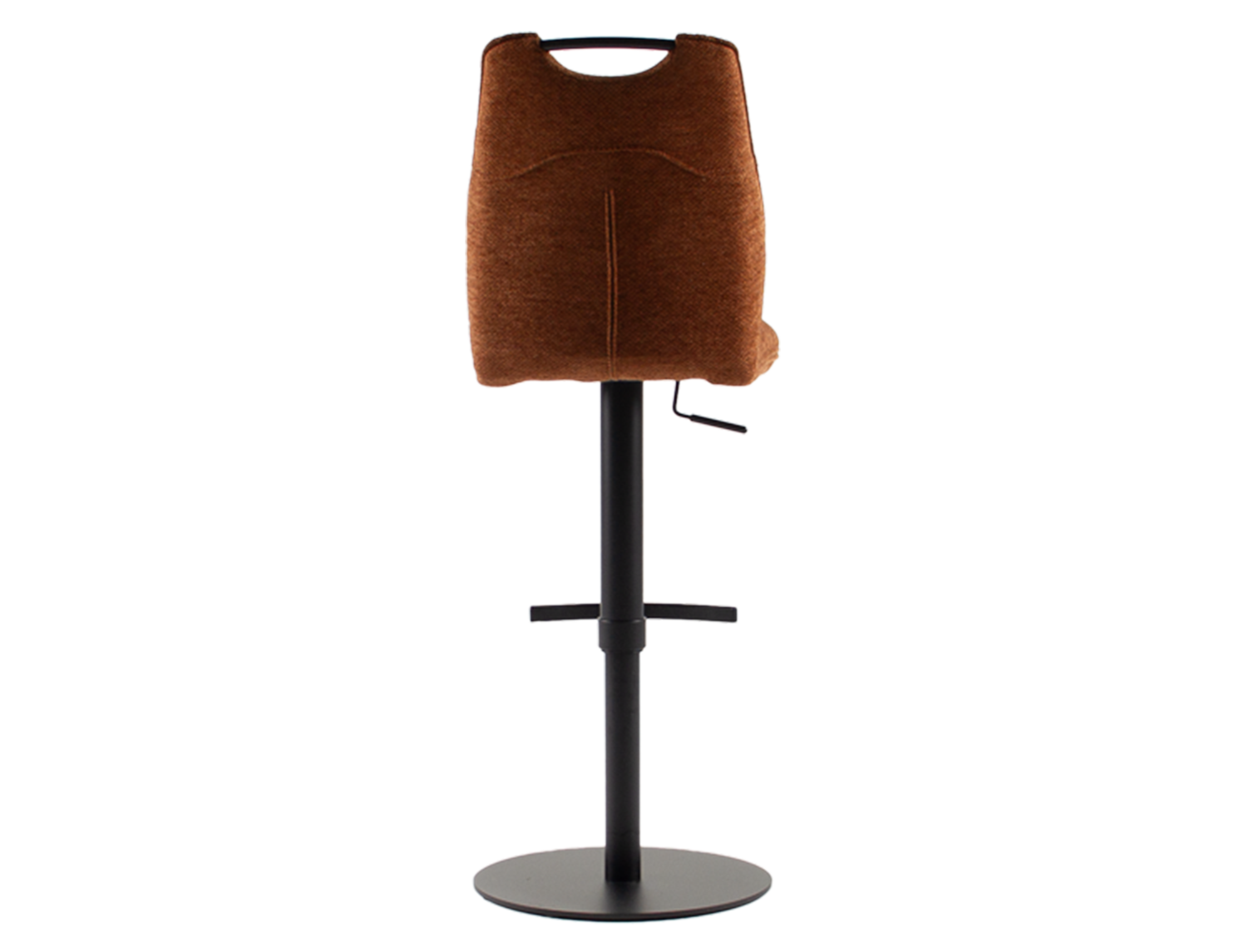 Draaibare barstoel H90-115cm - oranje
