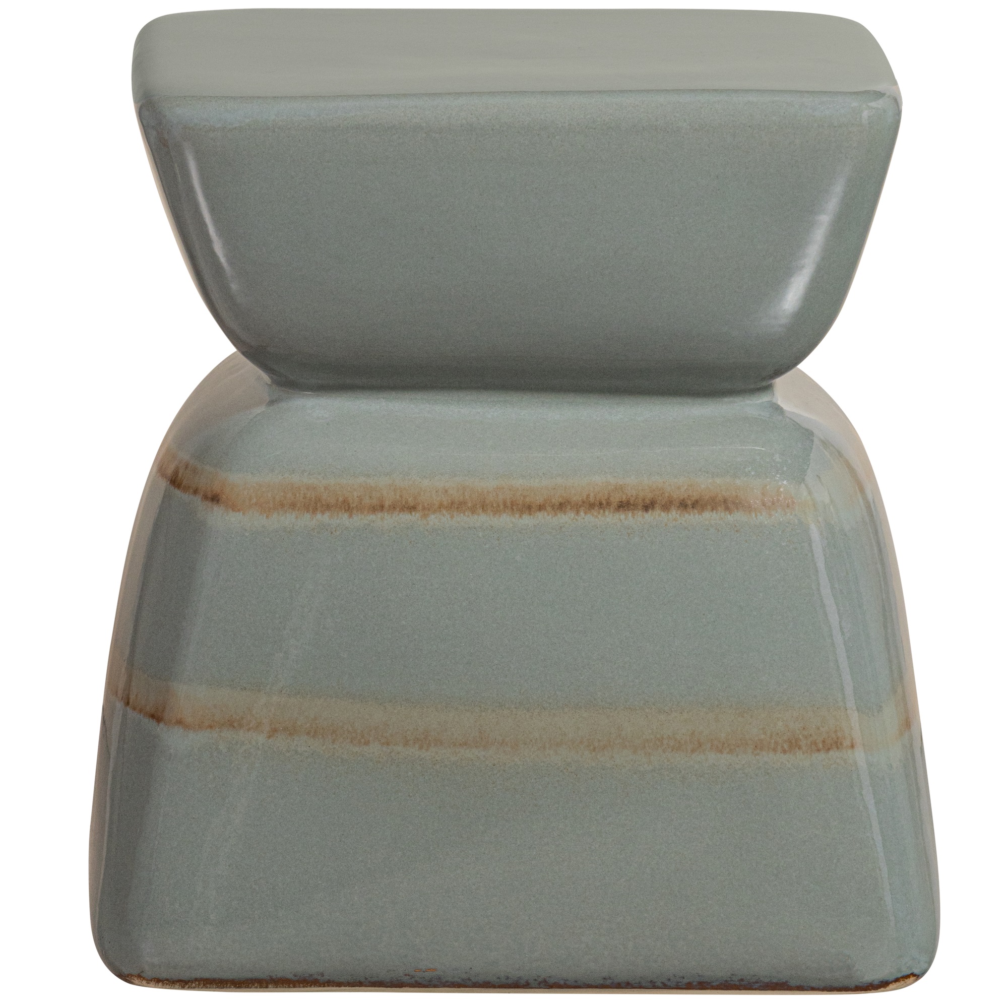 Bijzettafel Terra in keramiek - Mountain blauw/grijs