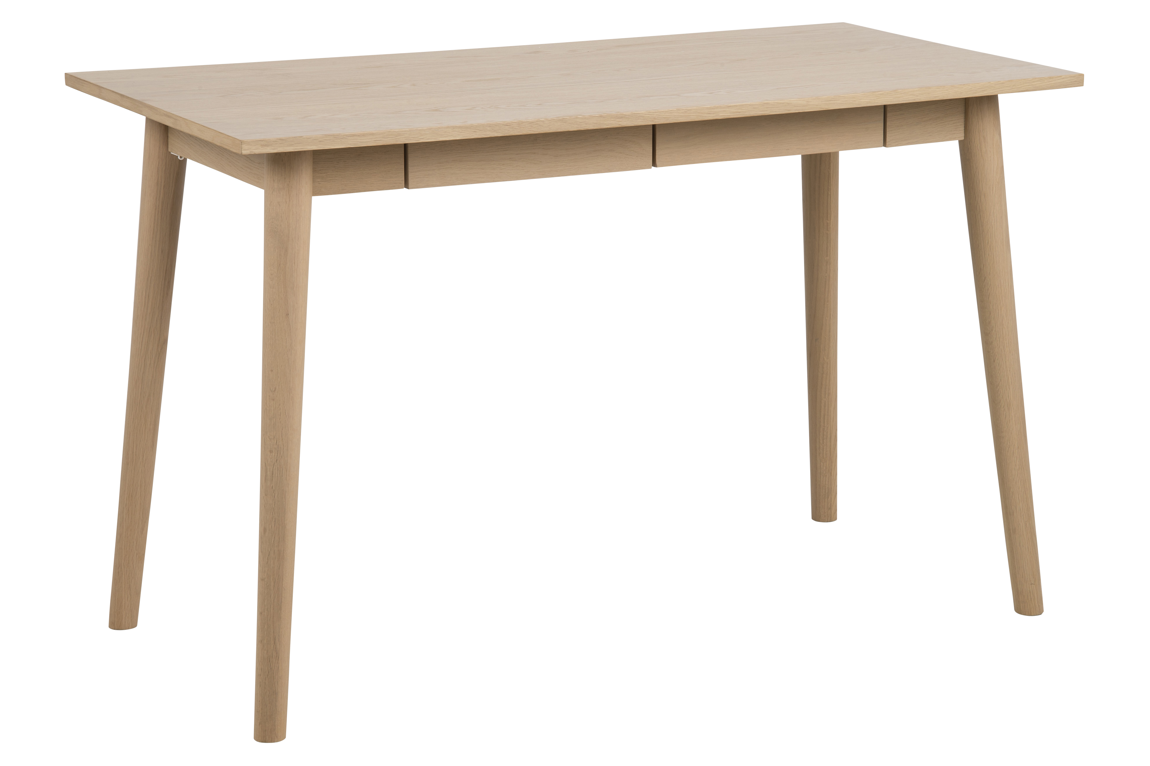 Houten bureau 120x75cm - natuur eiken