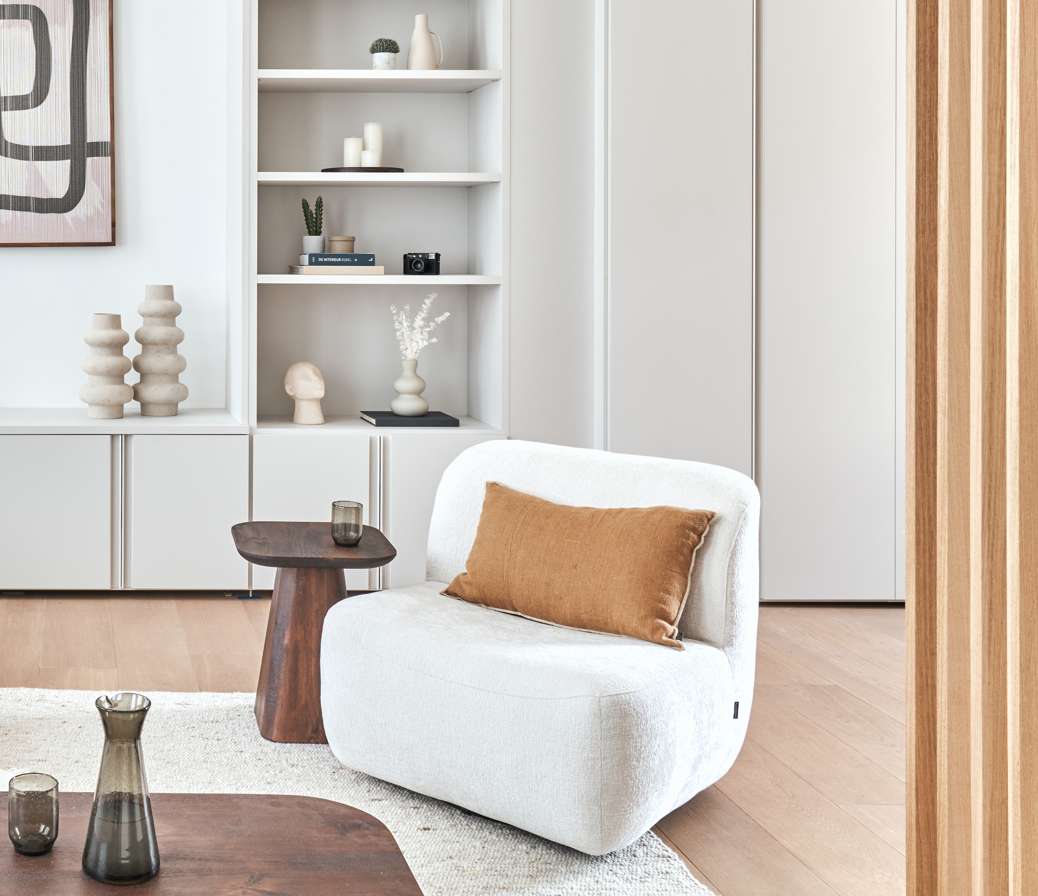 Fauteuil - Cream ecru