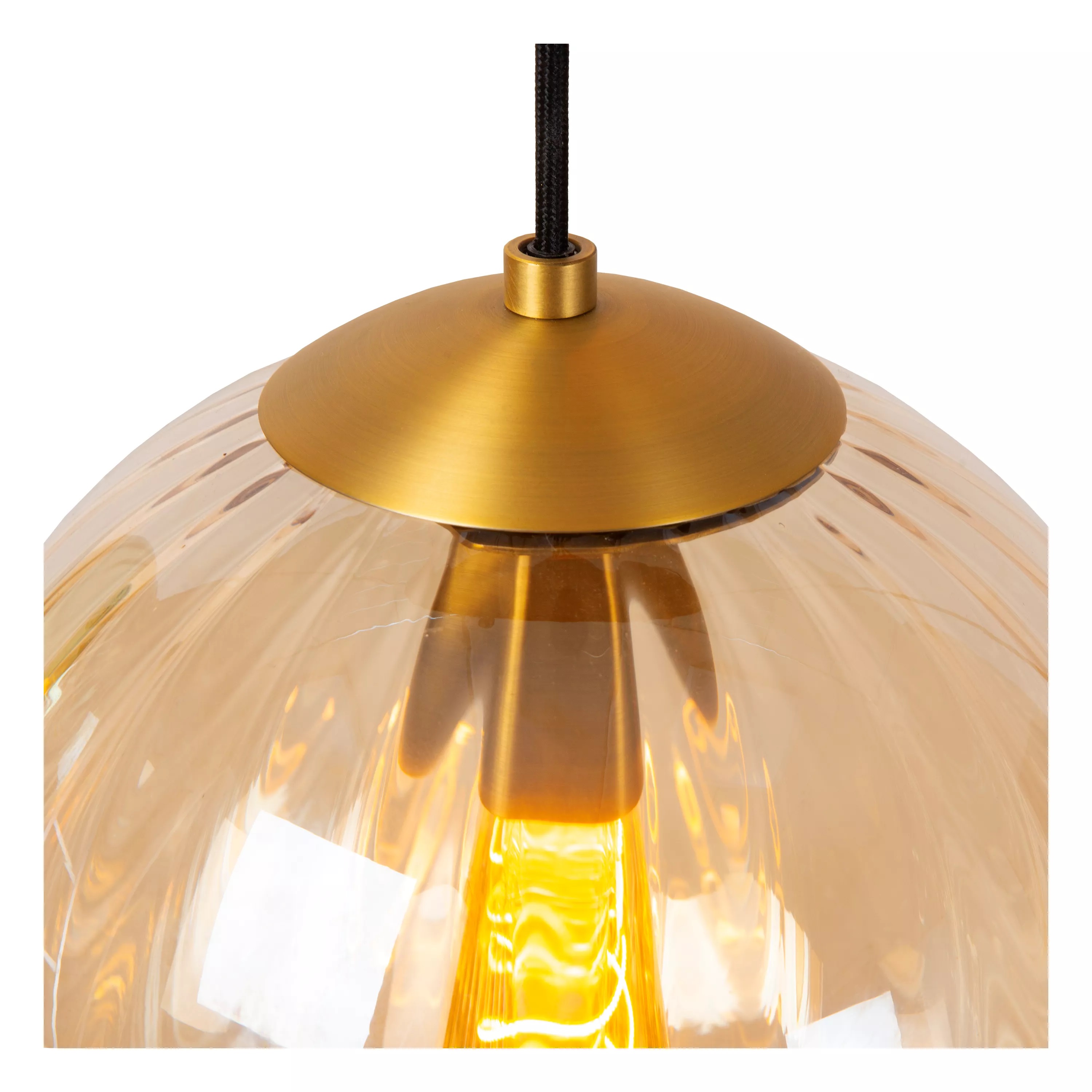 Hanglamp Monsaraz 1x40W (excl. lichtbron) - amber