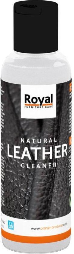 Natural leather cleaner