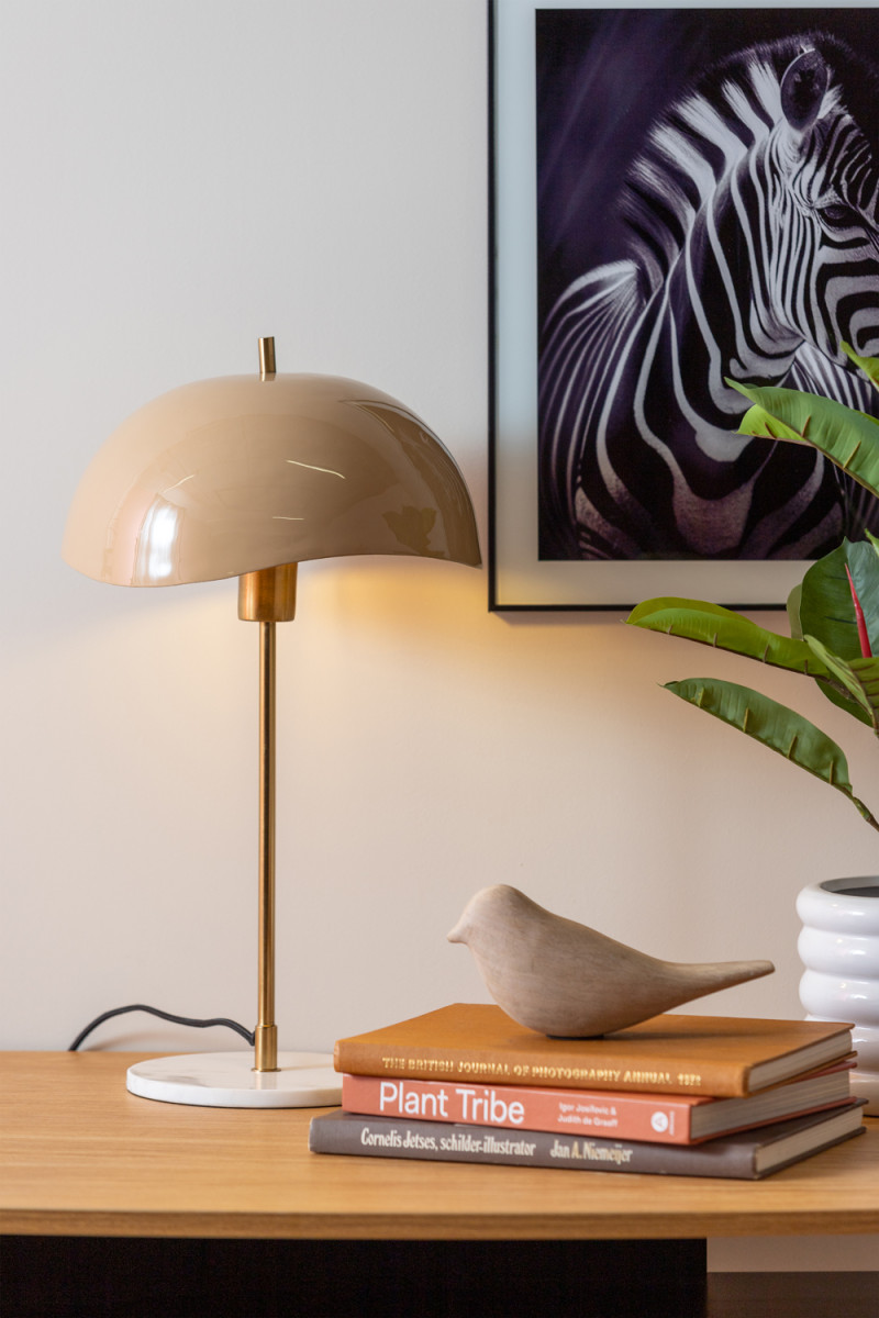 Tafellamp 1x E27 - soft brown
